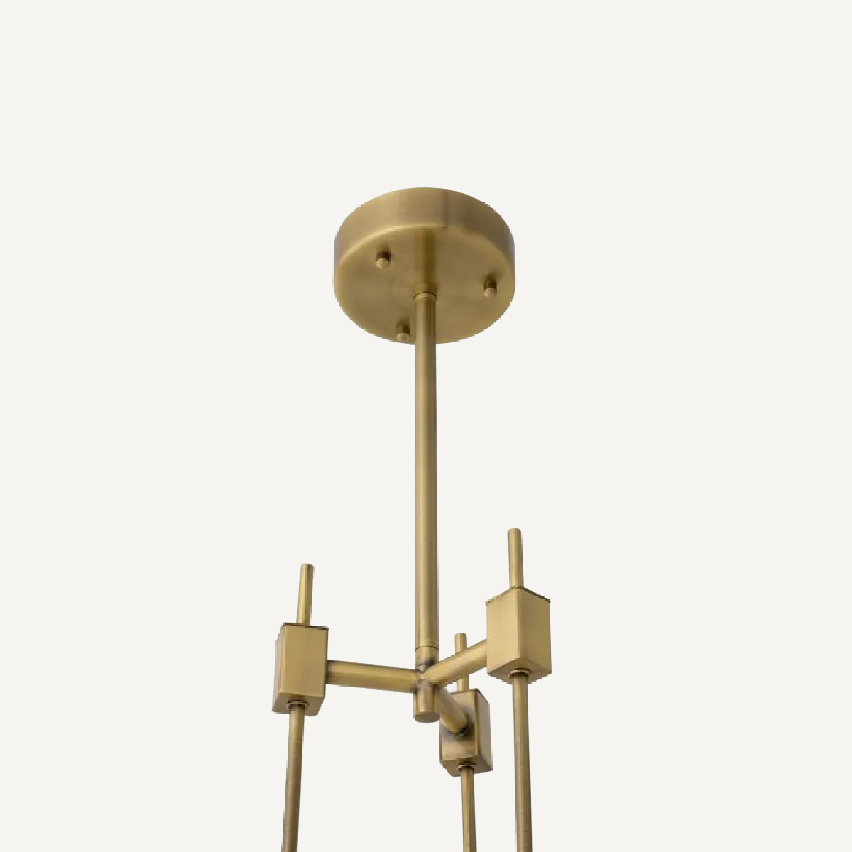 Lustre doré en verre transparent | Eichholtz Bellano S | REMO-HOME, mobilier et décoration d'intérieur