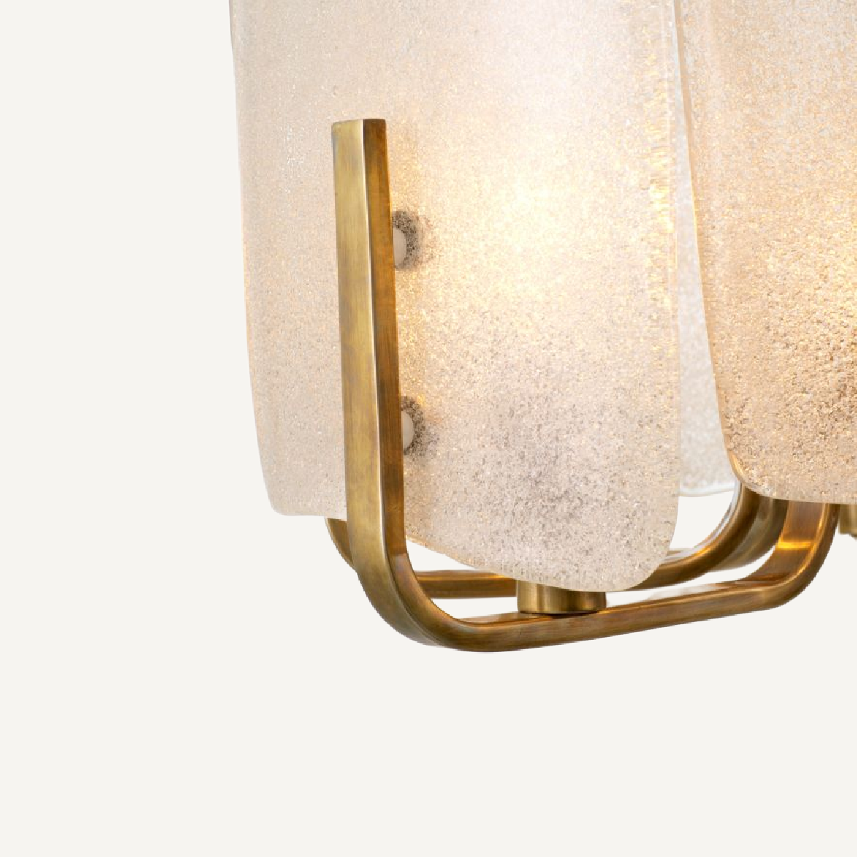 Lustre doré et verre soufflé | Eichholtz Serrano | REMO-HOME, mobilier et décoration d'intérieur