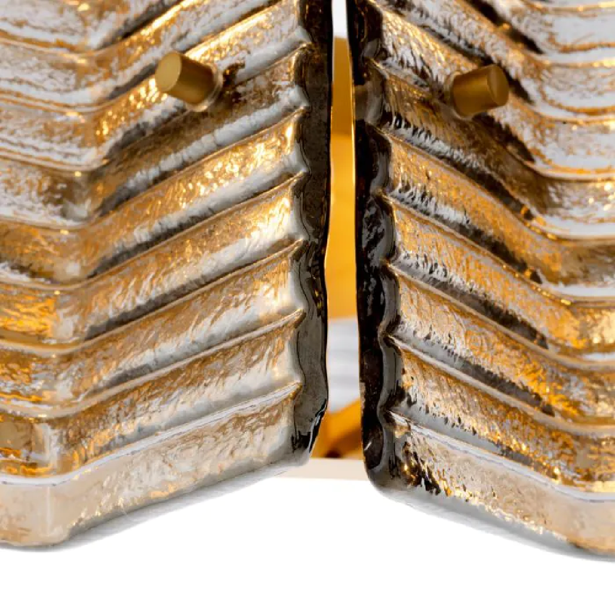 Lustre dorée en verre fumé | Eichholtz Silvano | REMO-HOME, mobilier et décoration d'intérieur