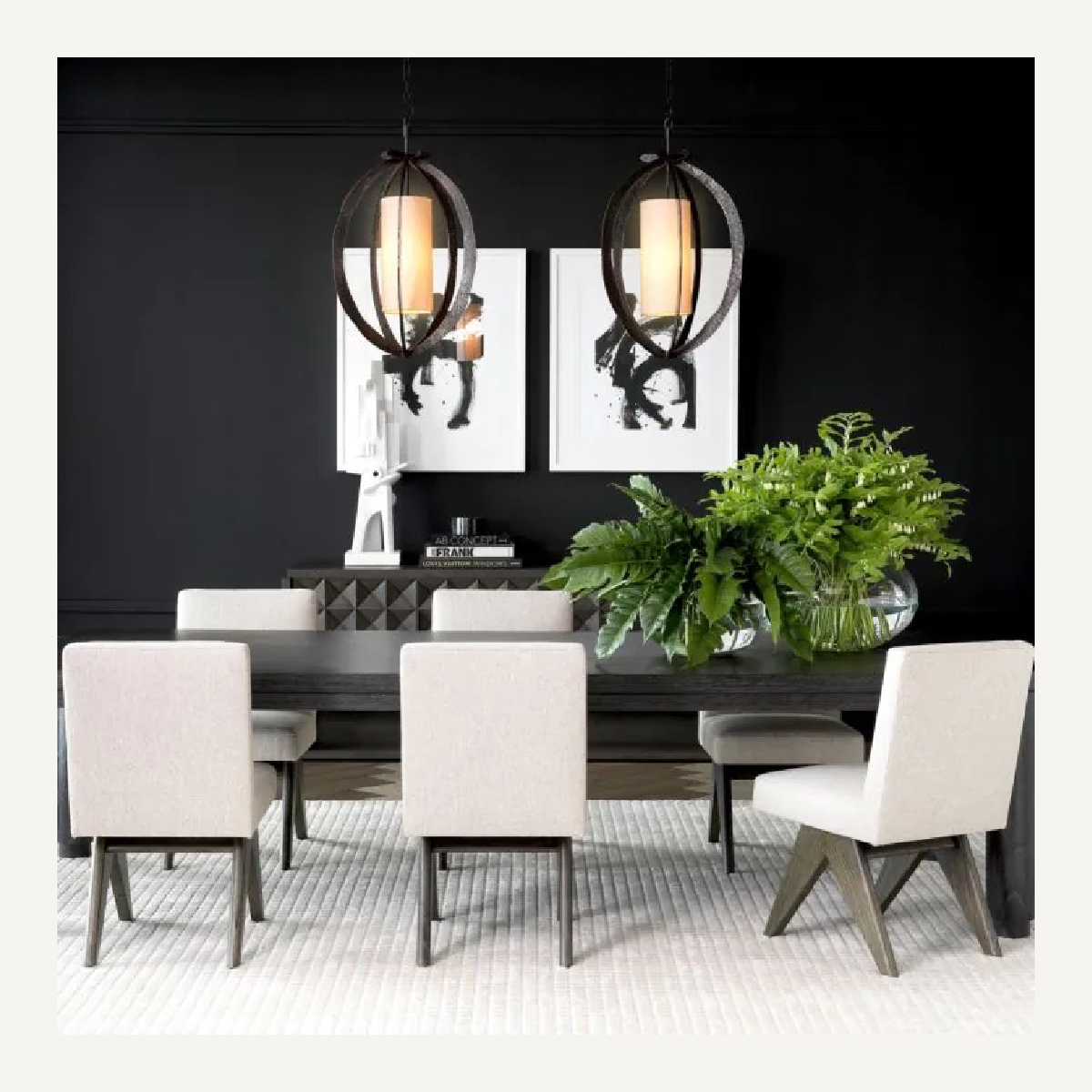 Lustre en bronze martelé | Eichholtz Luciano | REMO-HOME, mobilier et décoration d'intérieur