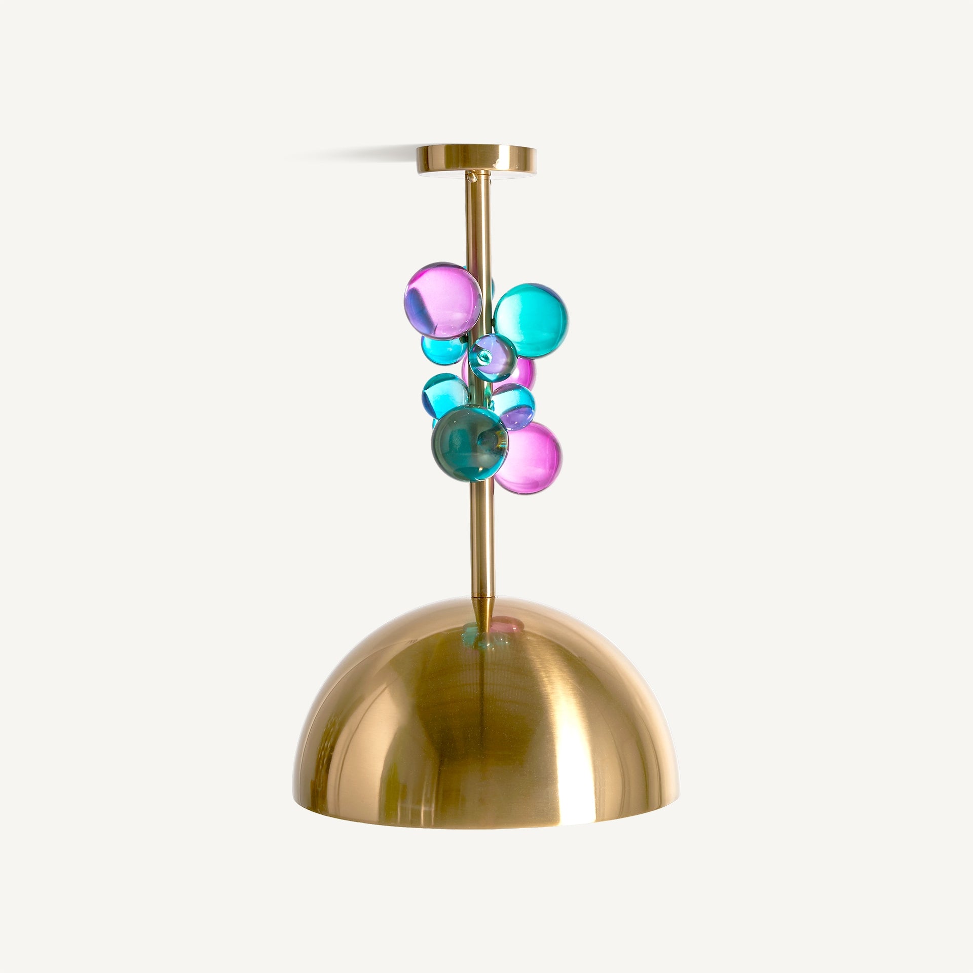 Lustre en fer doré et verre | VICAL Inch | REMO-HOME, mobilier design et décoration d'intérieur