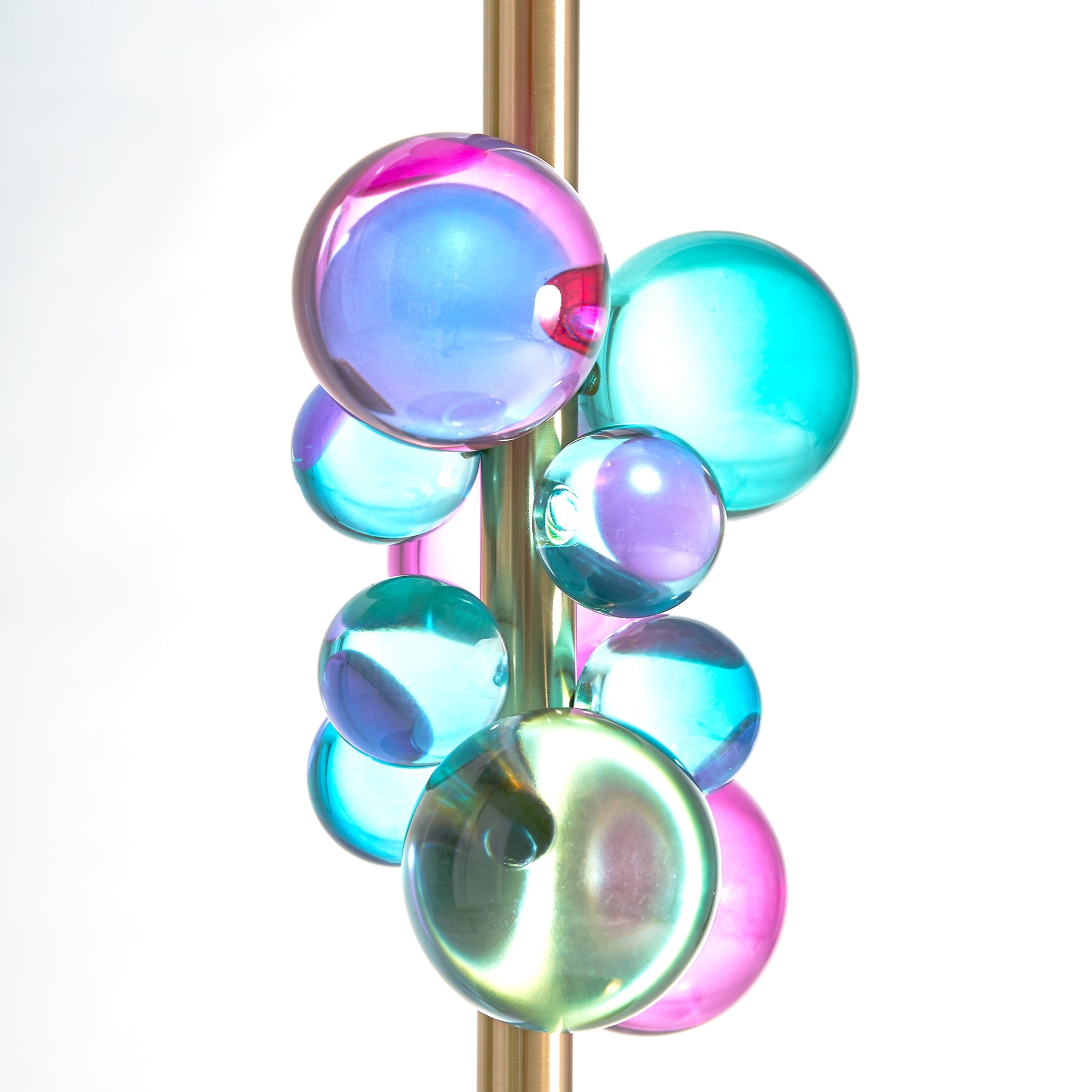 Lustre en fer doré et verre | VICAL Inch | REMO-HOME, mobilier design et décoration d'intérieur