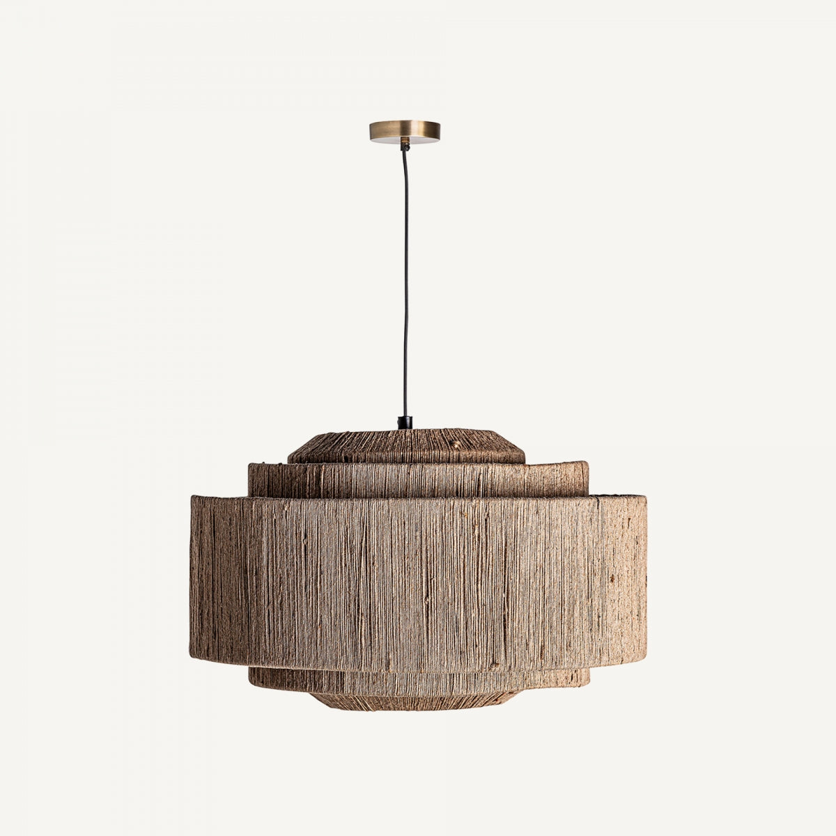 Lustre en jute marron | Vical Boho | REMO-HOME, mobilier et décoration d'intérieur