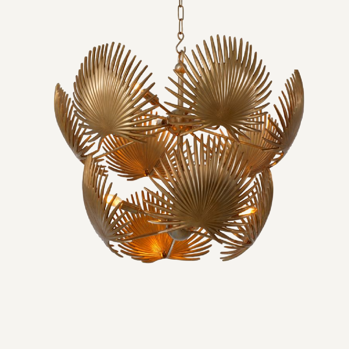 Lustre en laiton | Eichholtz Foliage | REMO-HOME, mobilier et décoration d'intérieur