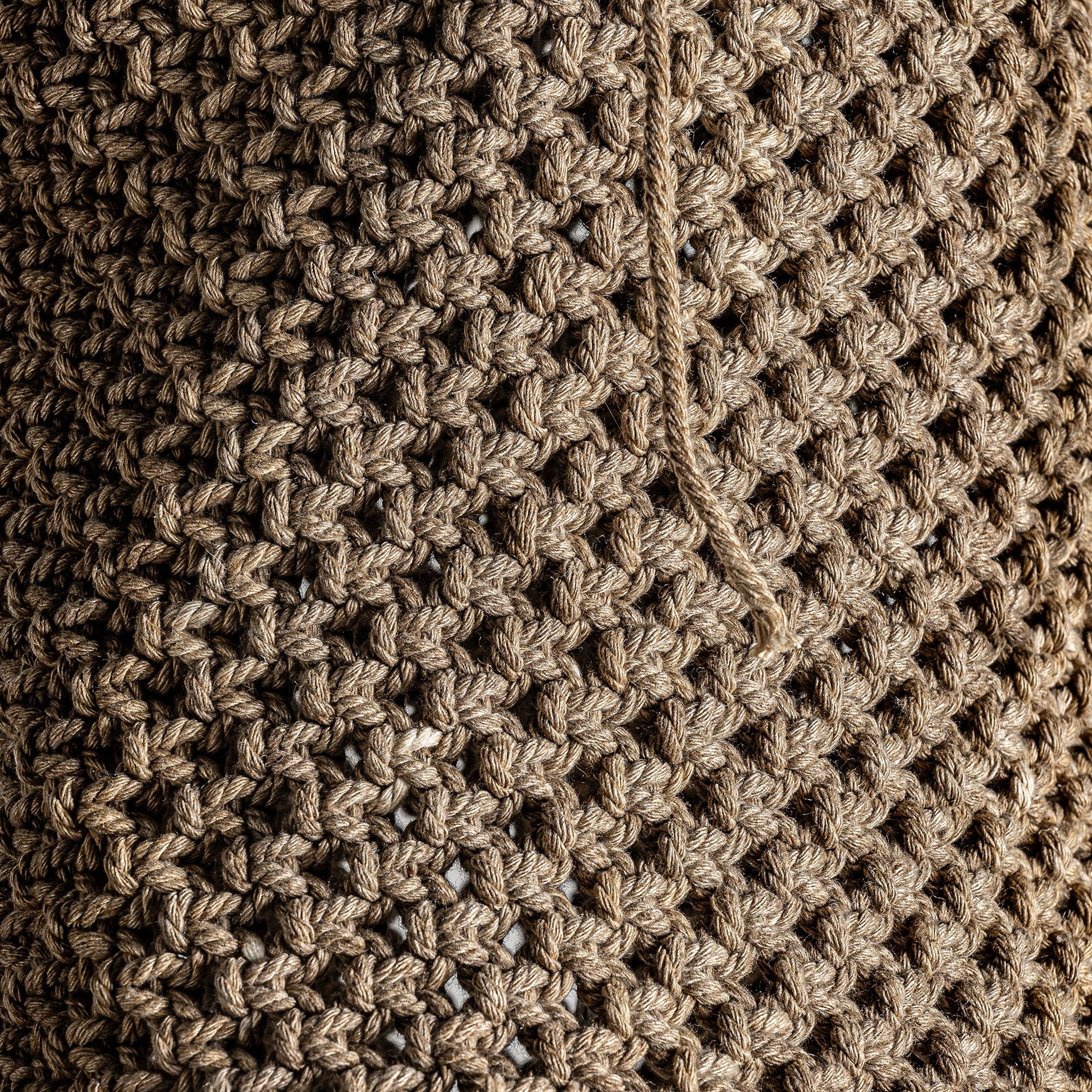 Lustre ethnique en coton marron | VICAL | REMO-HOME, mobilier design et décoration d'intérieur