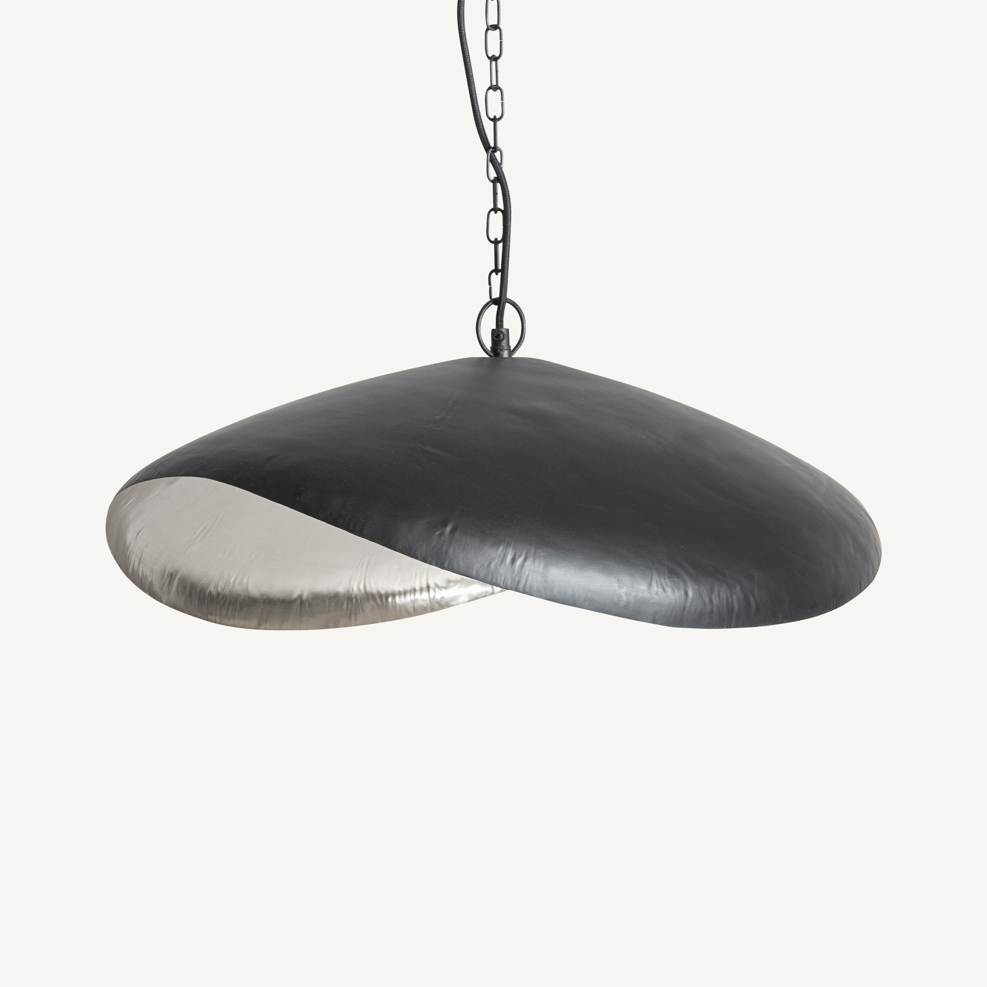 Lustre fer noir argenté contemporain | VICAL Blake | REMO-HOME, mobilier design et décoration d'intérieur
