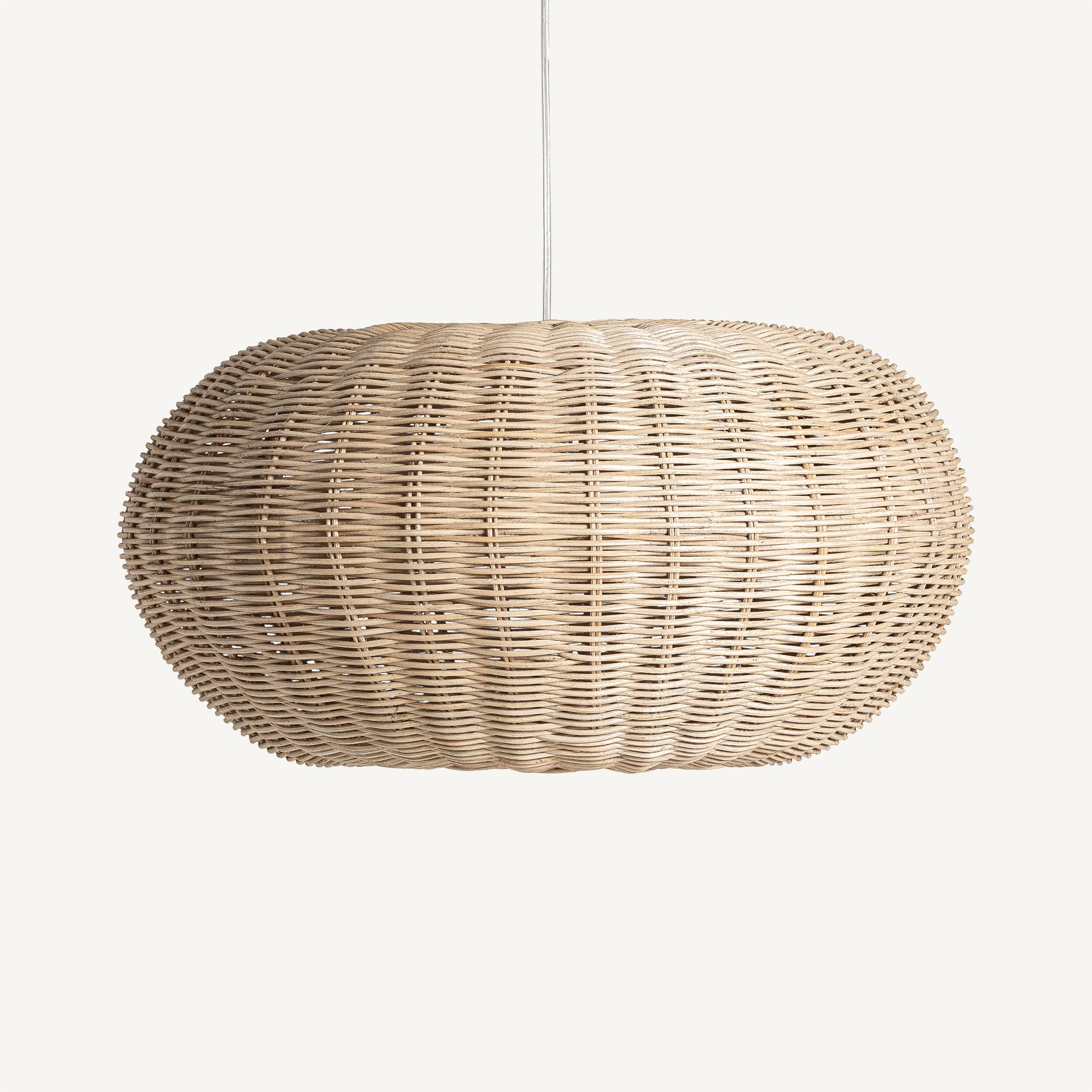 Lustre fibre naturelle marron 33 cm | VICAL Tekax | REMO-HOME, mobilier design et décoration d'intérieur