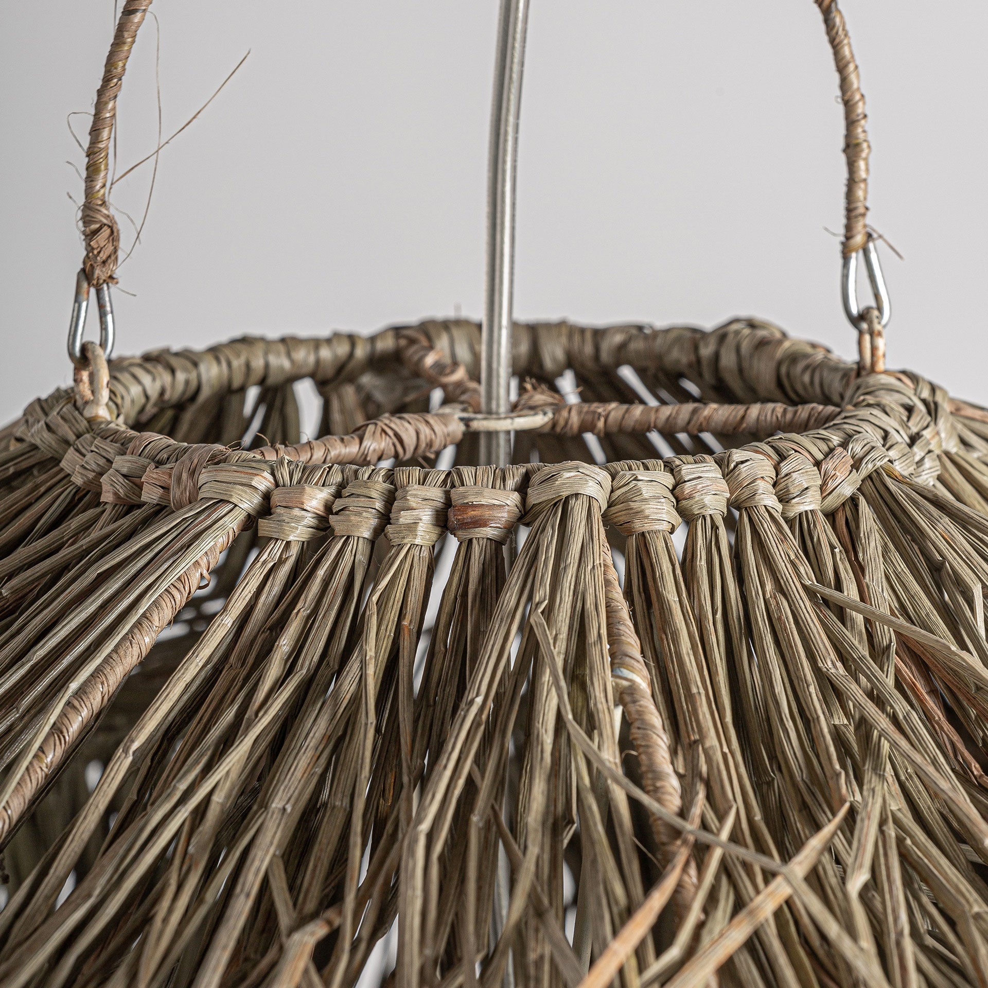 Lustre fibres naturelles marron | REMO-HOME, mobilier design et décoration d'intérieur