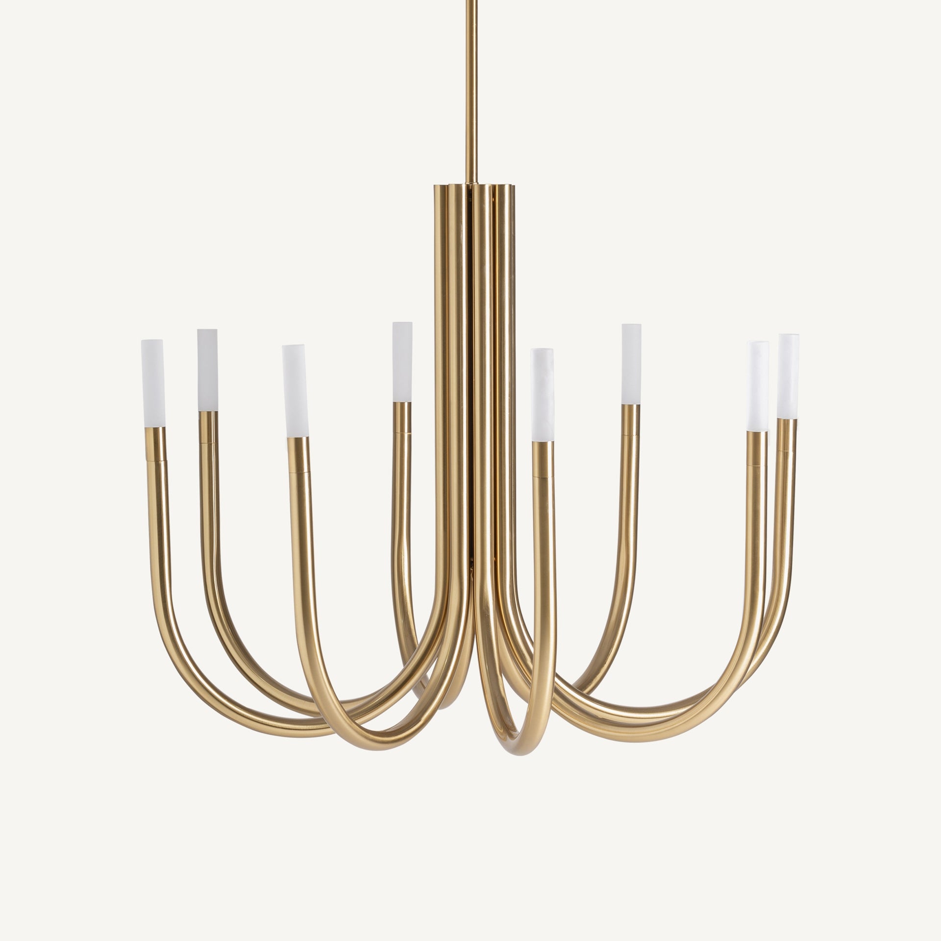 Lustre grand rond cristal acier doré | VICAL Naim | REMO-HOME, mobilier design et décoration d'intérieur