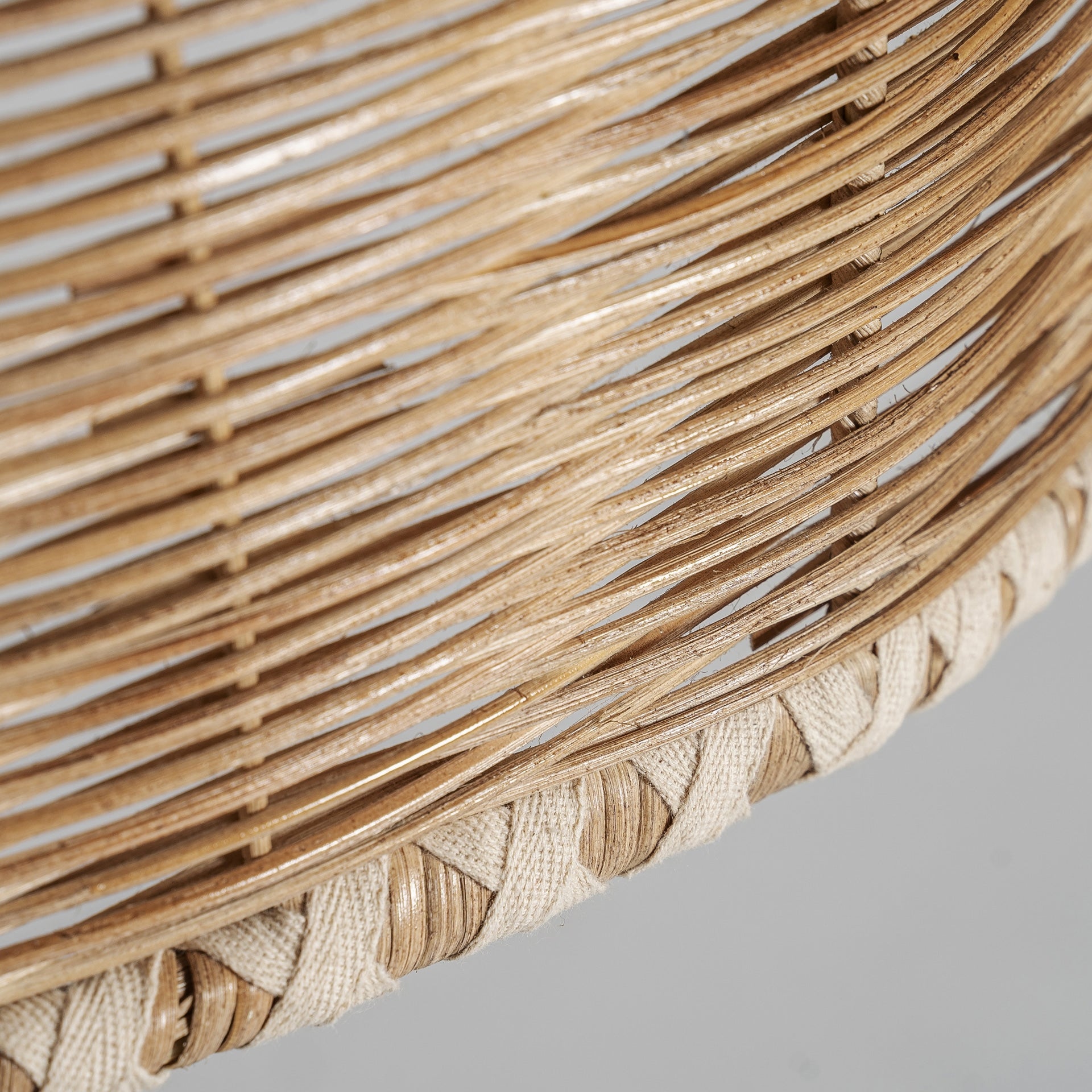 Lustre grande rotin tressé naturel | VICAL Hatelhe | REMO-HOME, mobilier design et décoration d'intérieur