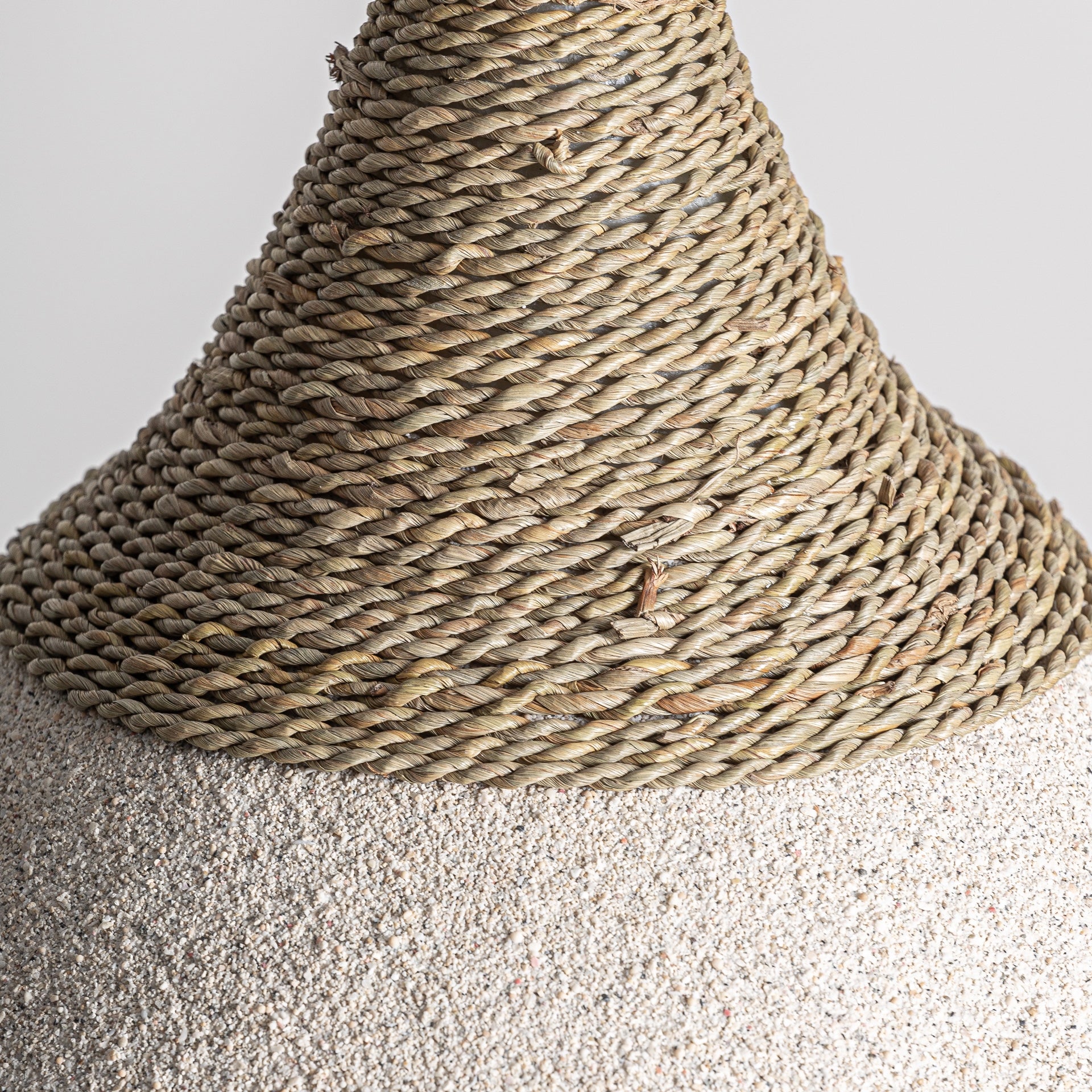 Lustre grande taille fibre naturelle | VICAL Nyland | REMO-HOME, mobilier design et décoration d'intérieur