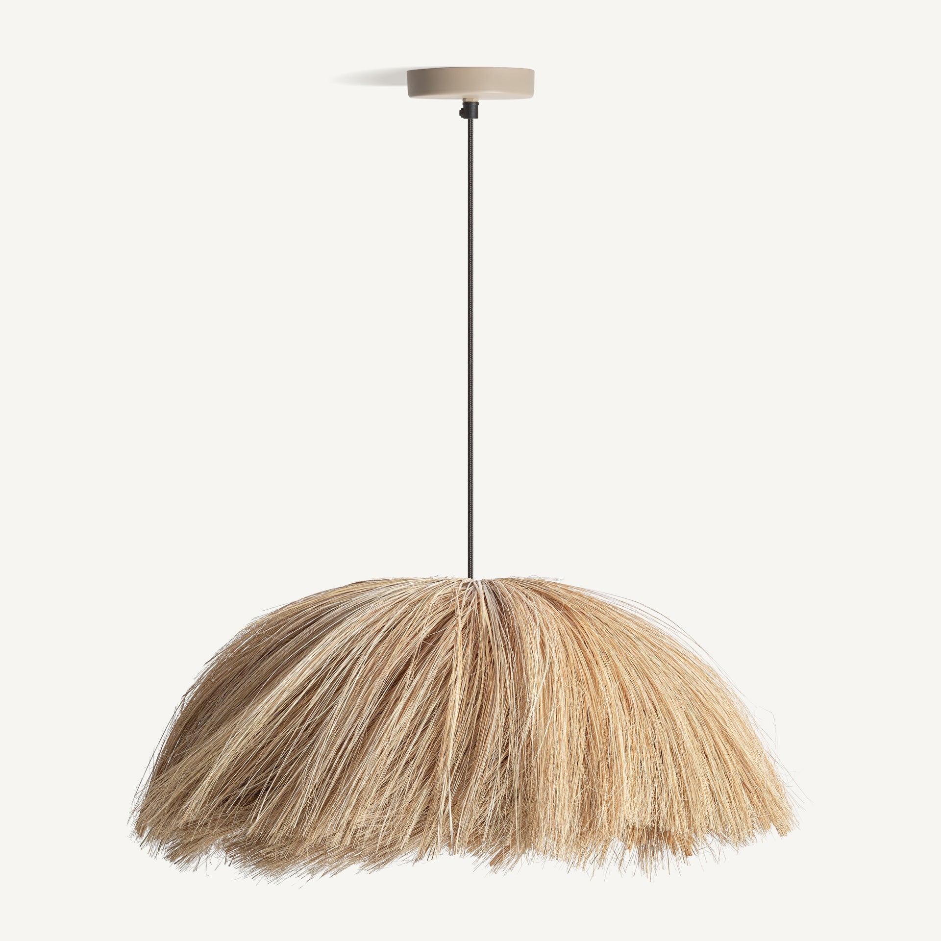 Lustre herbe marine brun clair boho | VICAL Shima | REMO-HOME, mobilier design et décoration d'intérieur