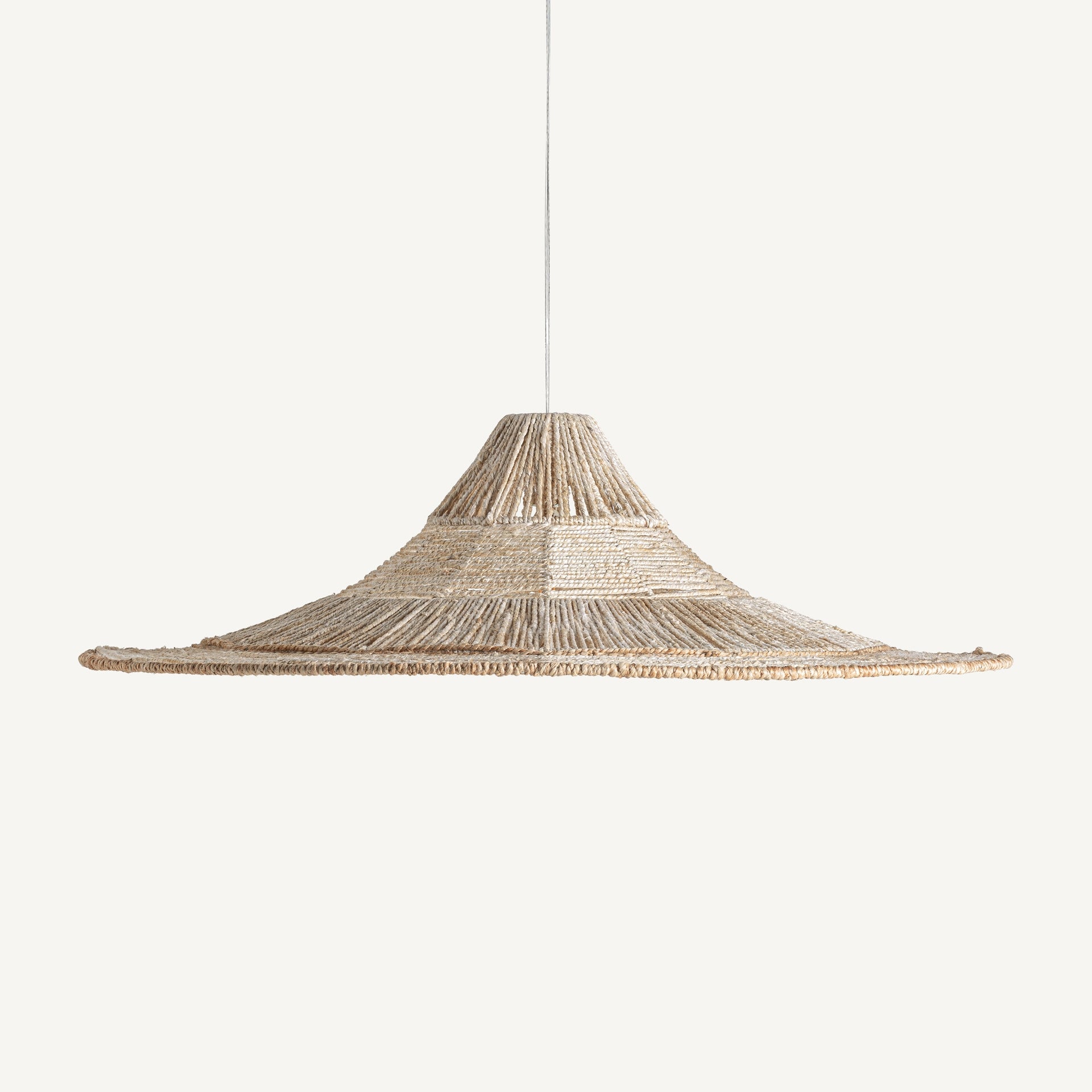 Lustre tressée jute beige | VICAL Khasli | REMO-HOME, mobilier design et décoration d'intérieur
