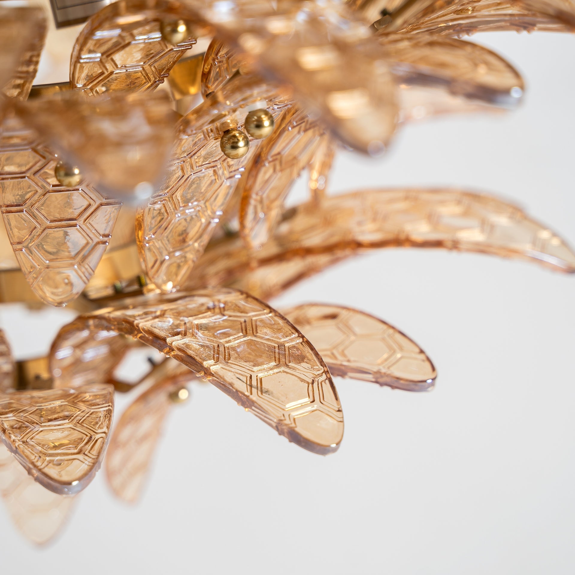 Lustre verre fumé et métal cuivré | VICAL Olgiasca | REMO-HOME, mobilier design et décoration d'intérieur