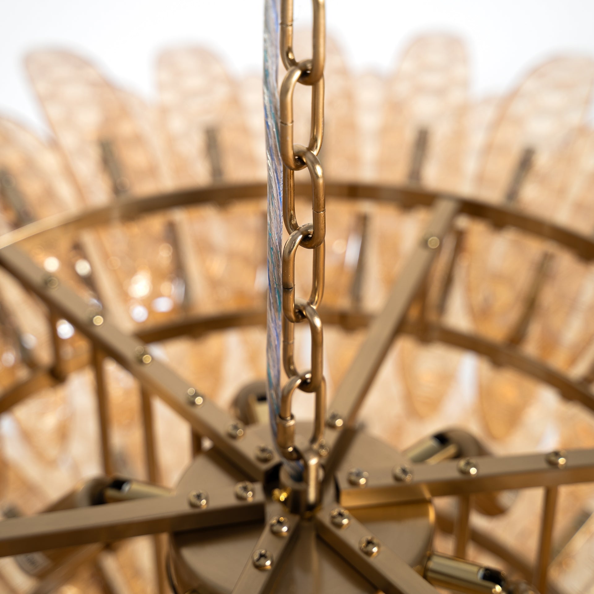 Lustre verre fumé et métal cuivré | VICAL Olgiasca | REMO-HOME, mobilier design et décoration d'intérieur