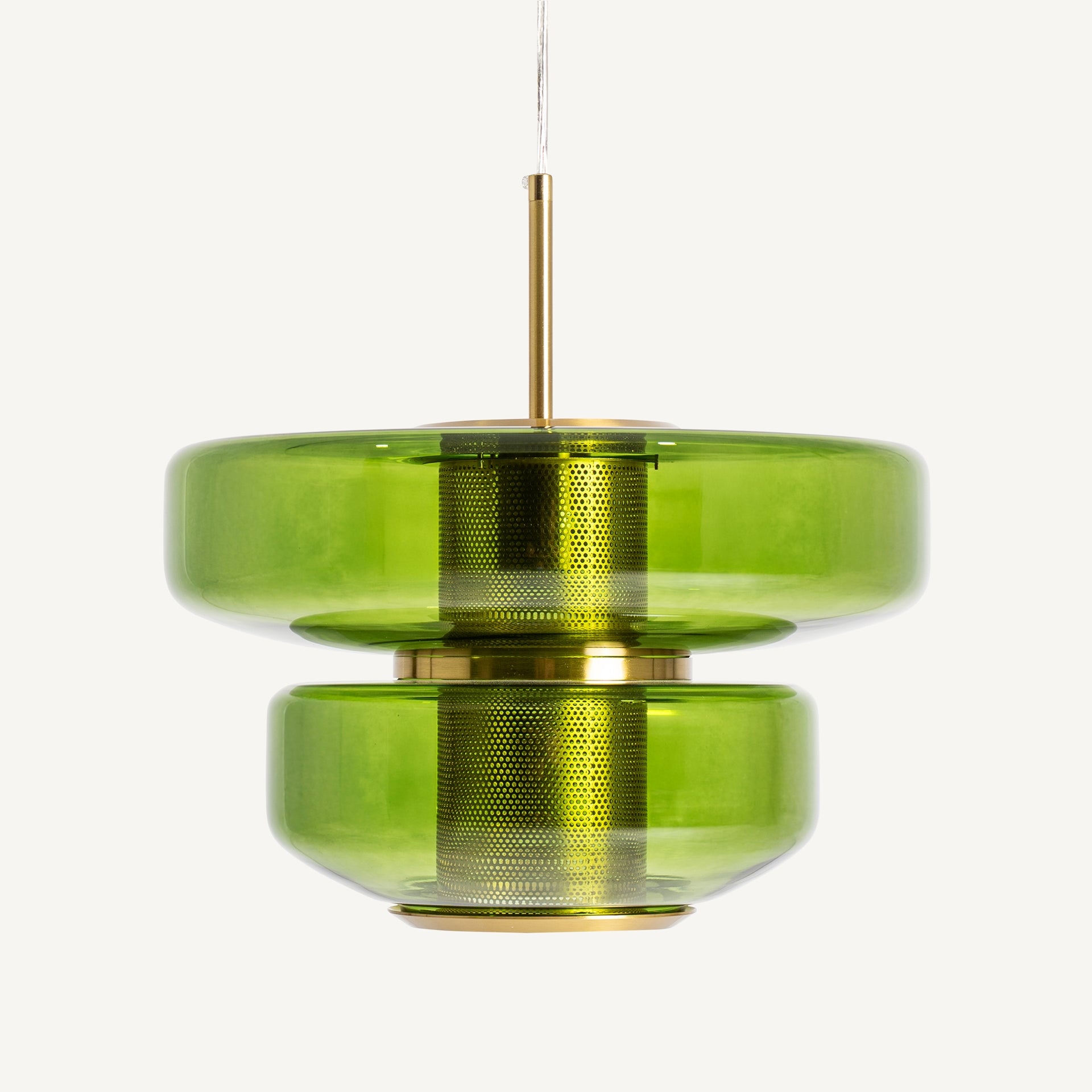Lustre verre vert translucide | VICAL Gala | REMO-HOME, mobilier design et décoration d'intérieur