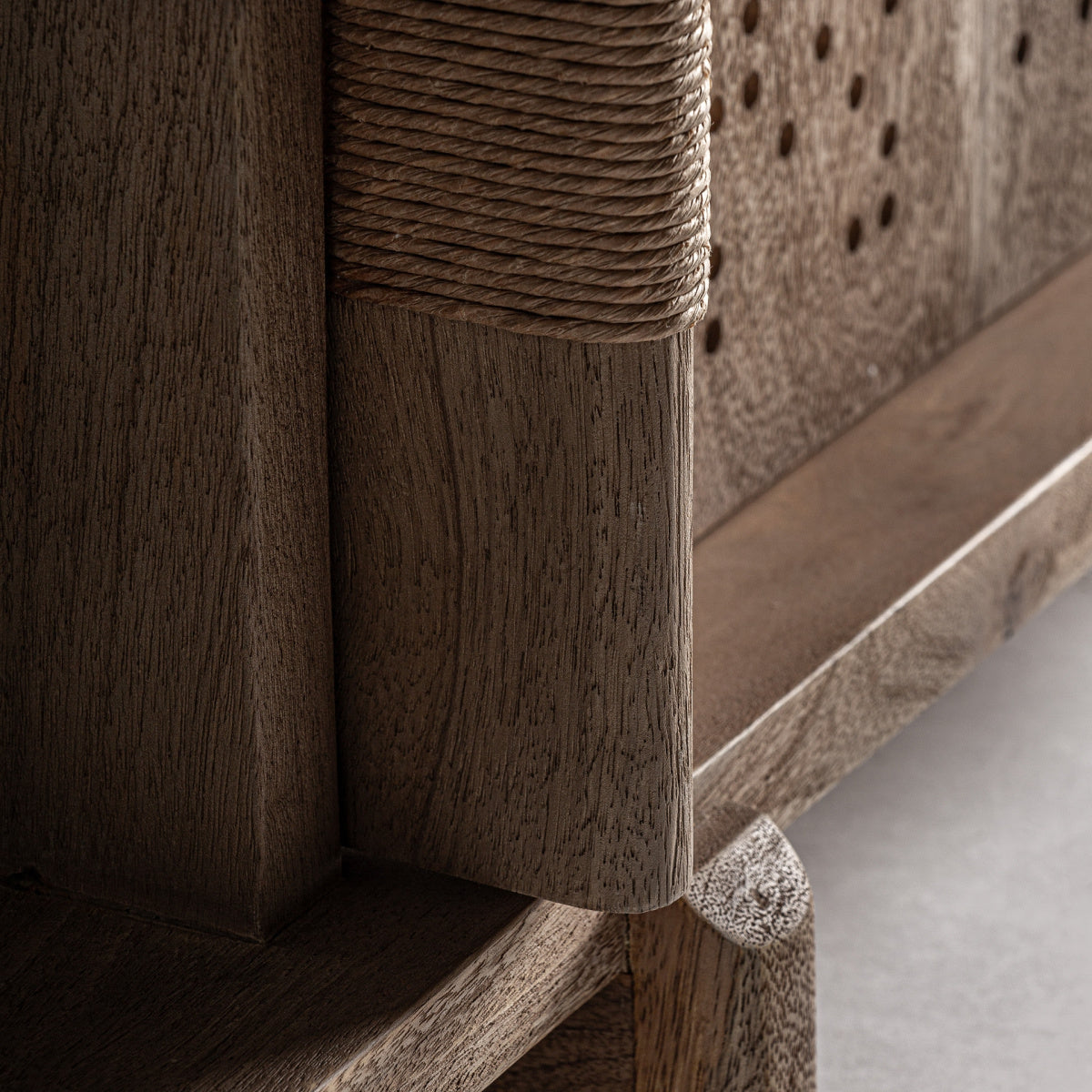 Meuble TV en bois de manguier | VICAL Jacquard | REMO-HOME, mobilier design et décoration d'intérieur