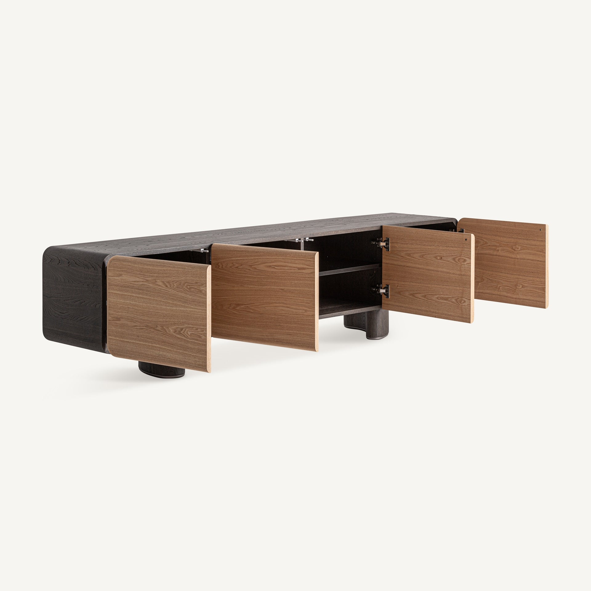 Meuble TV moderne en bois bicolore | VICAL Laneo | REMO-HOME, mobilier design et décoration d'intérieur