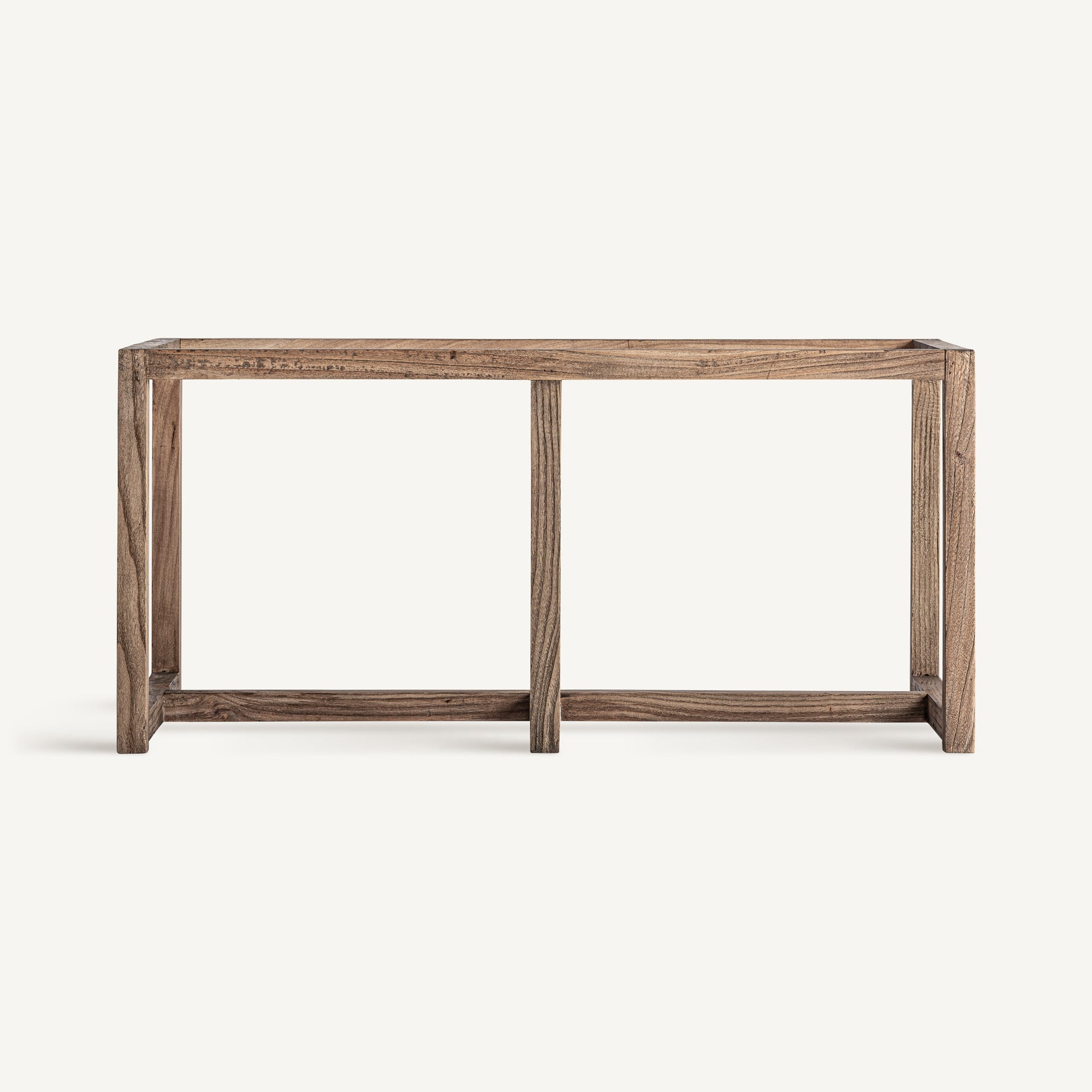 Meuble base vitrine en bois d’orme marron | VICAL Masein | REMO-HOME, mobilier design et décoration d'intérieur