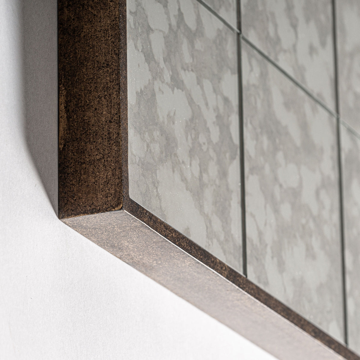 Miroir Art déco doré et blanc cassé | Vical Ublot | REMO-HOME, mobilier et décoration d'intérieur