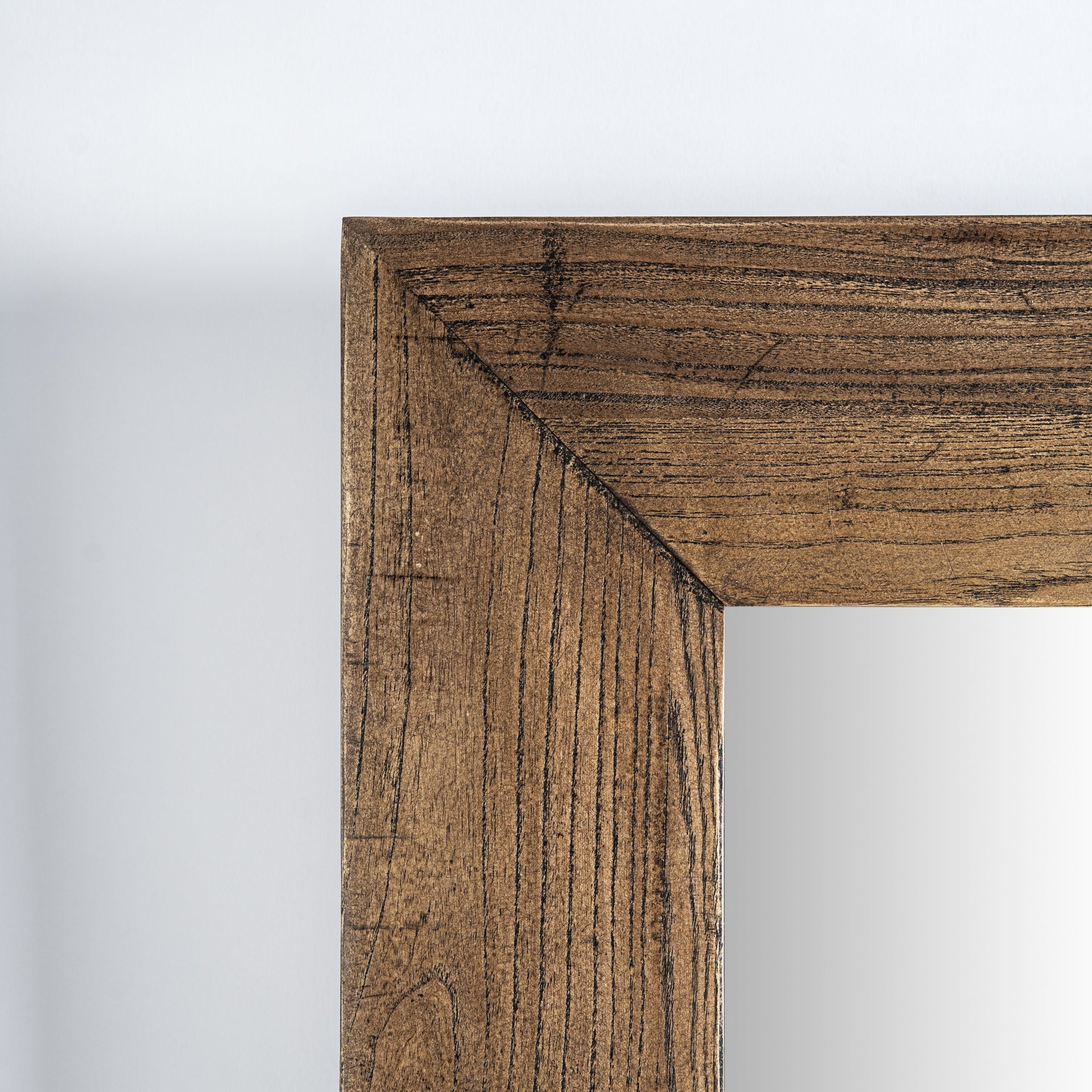 Miroir carré rustique bois d'orme naturel | VICAL Norvik | REMO-HOME, mobilier design et décoration d'intérieur