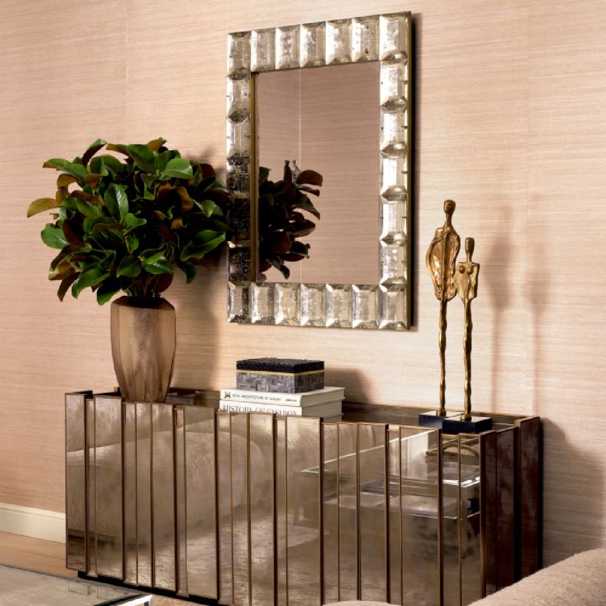 Miroir doré en verre soufflé | Eichholtz Mariani | REMO-HOME, mobilier et décoration d'intérieur