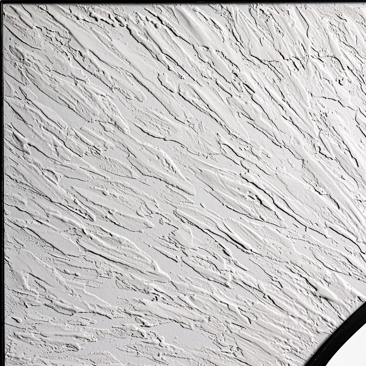 Miroir en bois blanc texturé | Vical Energy | REMO-HOME, mobilier et décoration d'intérieur