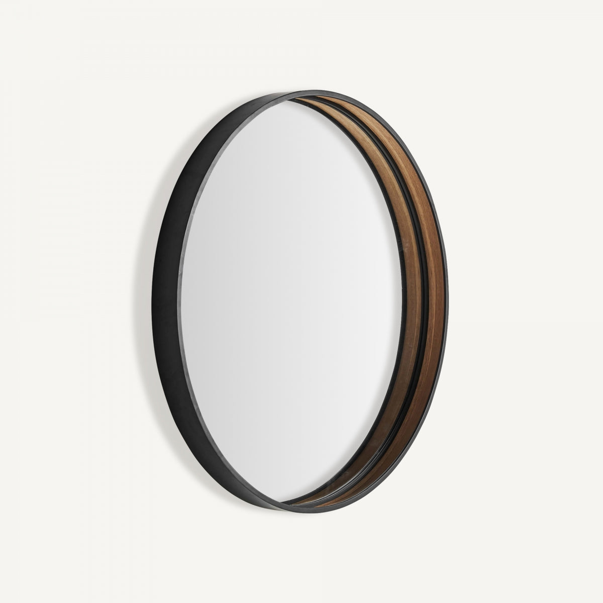 Miroir en bois noir et marron | Vical Aimar | REMO-HOME, mobilier et décoration d'intérieur
