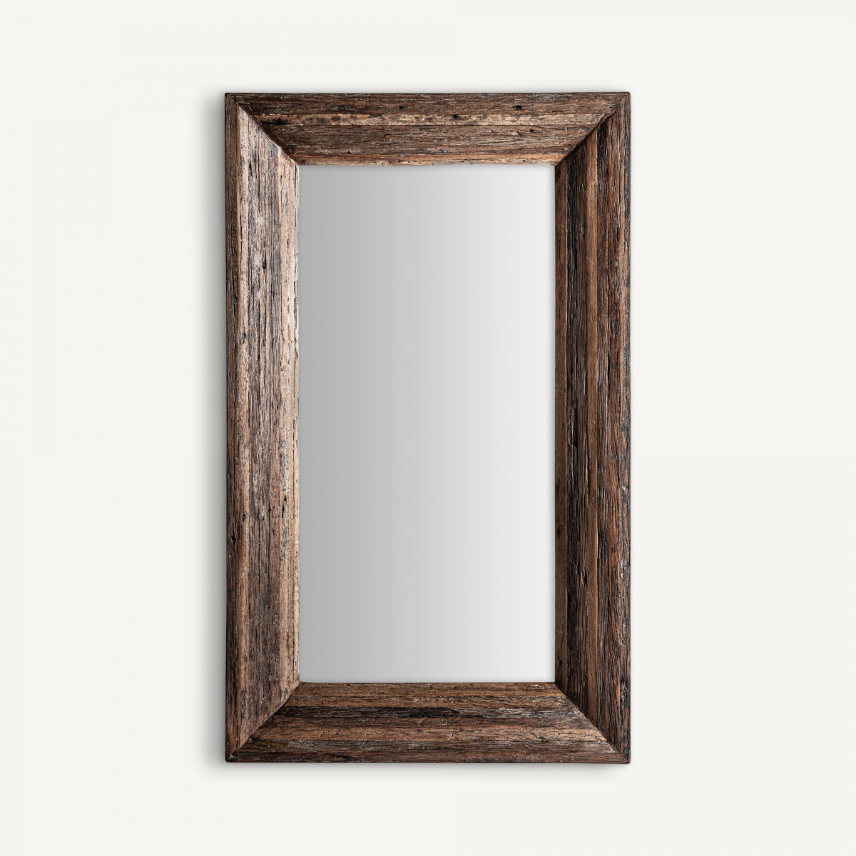 Miroir en bois tropical marron | Vical Toigne | REMO-HOME, mobilier et décoration d'intérieur