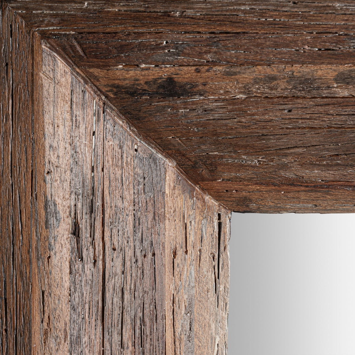 Miroir en bois tropical marron | Vical Toigne | REMO-HOME, mobilier et décoration d'intérieur