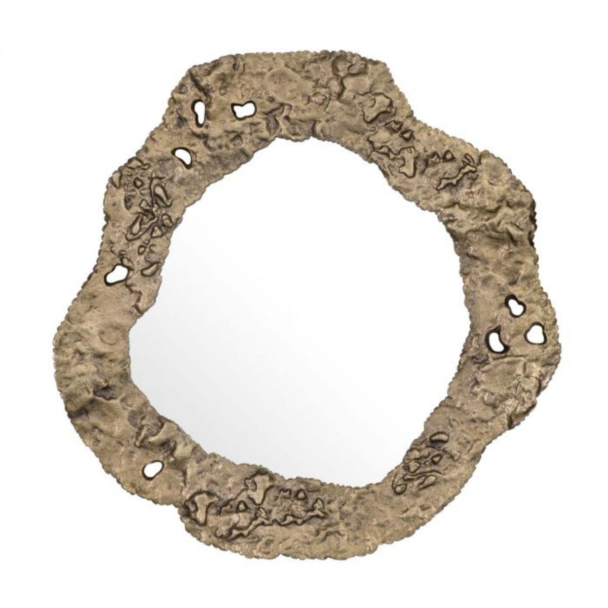 Miroir en laiton vieilli (lot de 2) | Eichholtz Foggia | REMO-HOME, mobilier et décoration d'intérieur