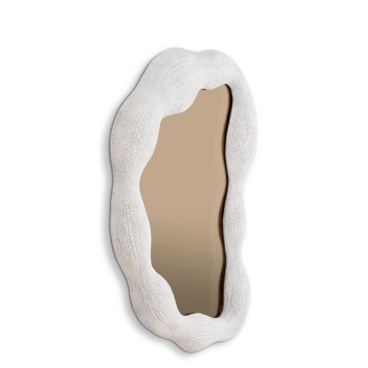 Miroir en résine blanc | Eichholtz Genta S | REMO-HOME, mobilier et décoration d'intérieur