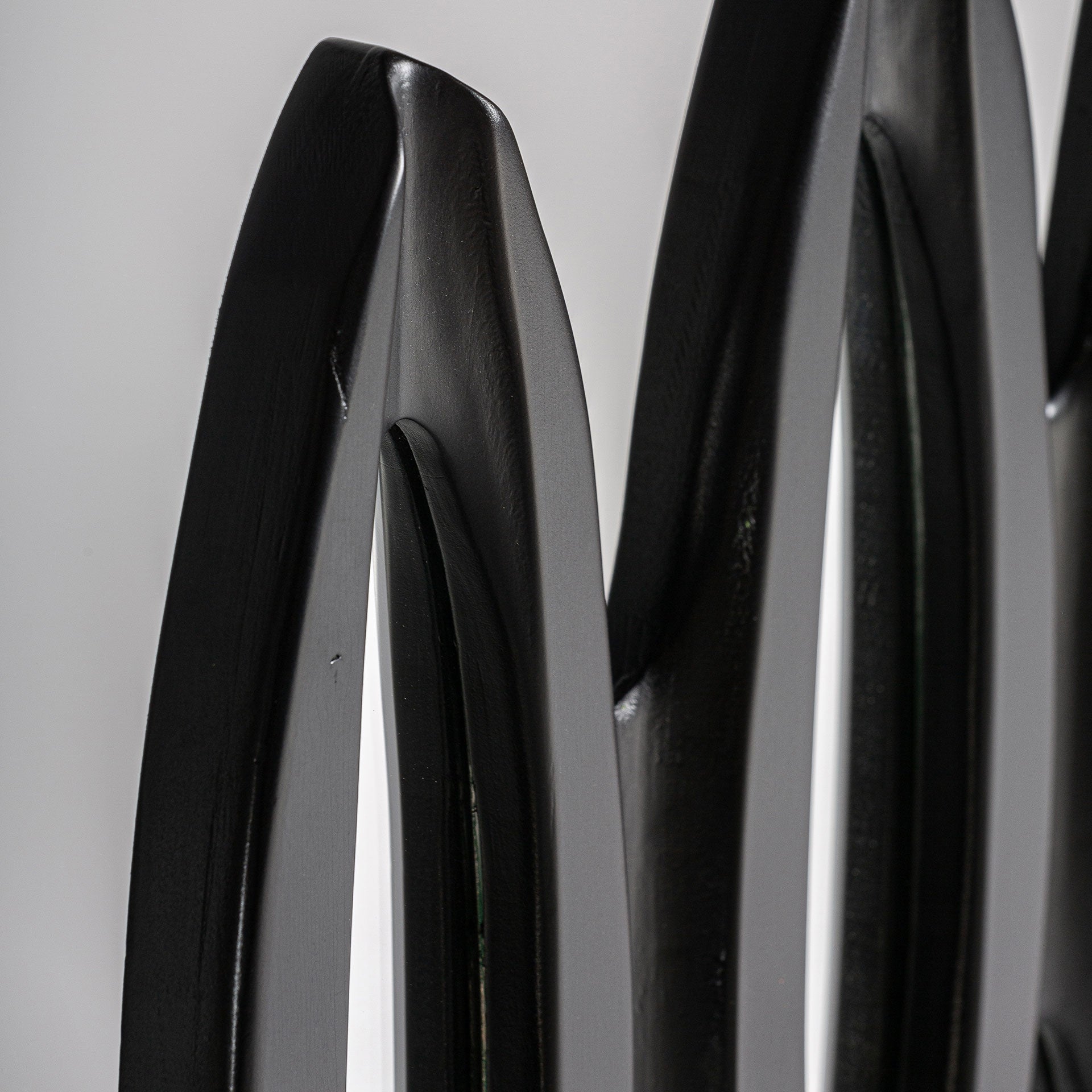 Miroir mural contemporain bois dm noir mat | VICAL Riley | REMO-HOME, mobilier design et décoration d'intérieur