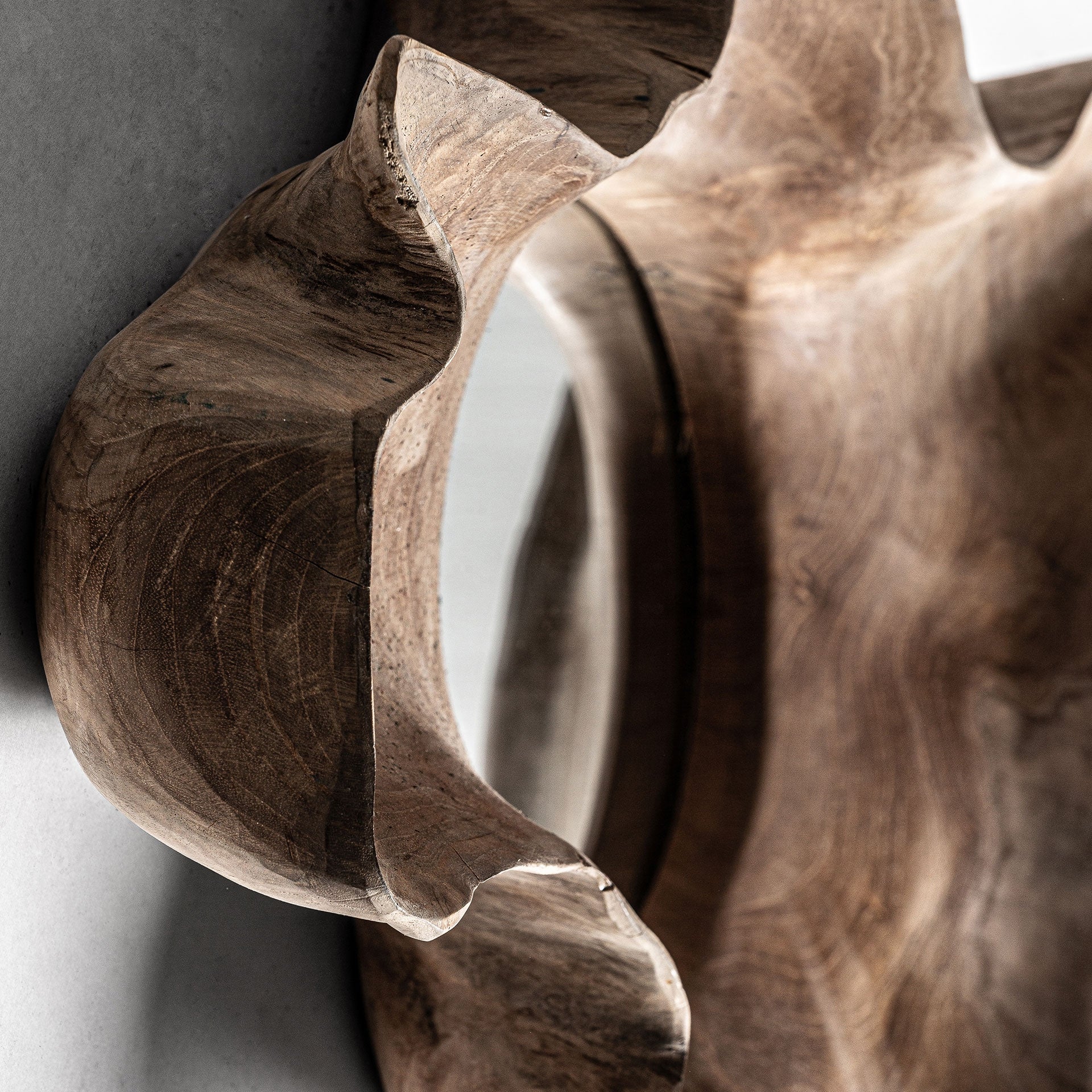 Miroir mural rustique bois suar | VICAL Urama | REMO-HOME, mobilier design et décoration d'intérieur