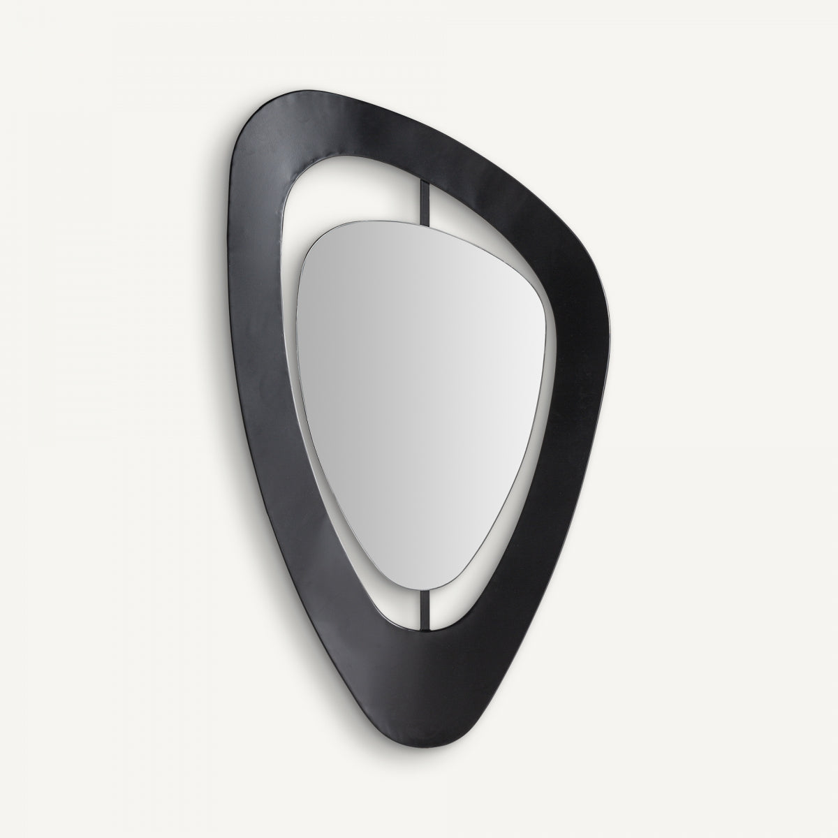 Miroir organique en métal noir | Vical Daisy | REMO-HOME, mobilier et décoration d'intérieur