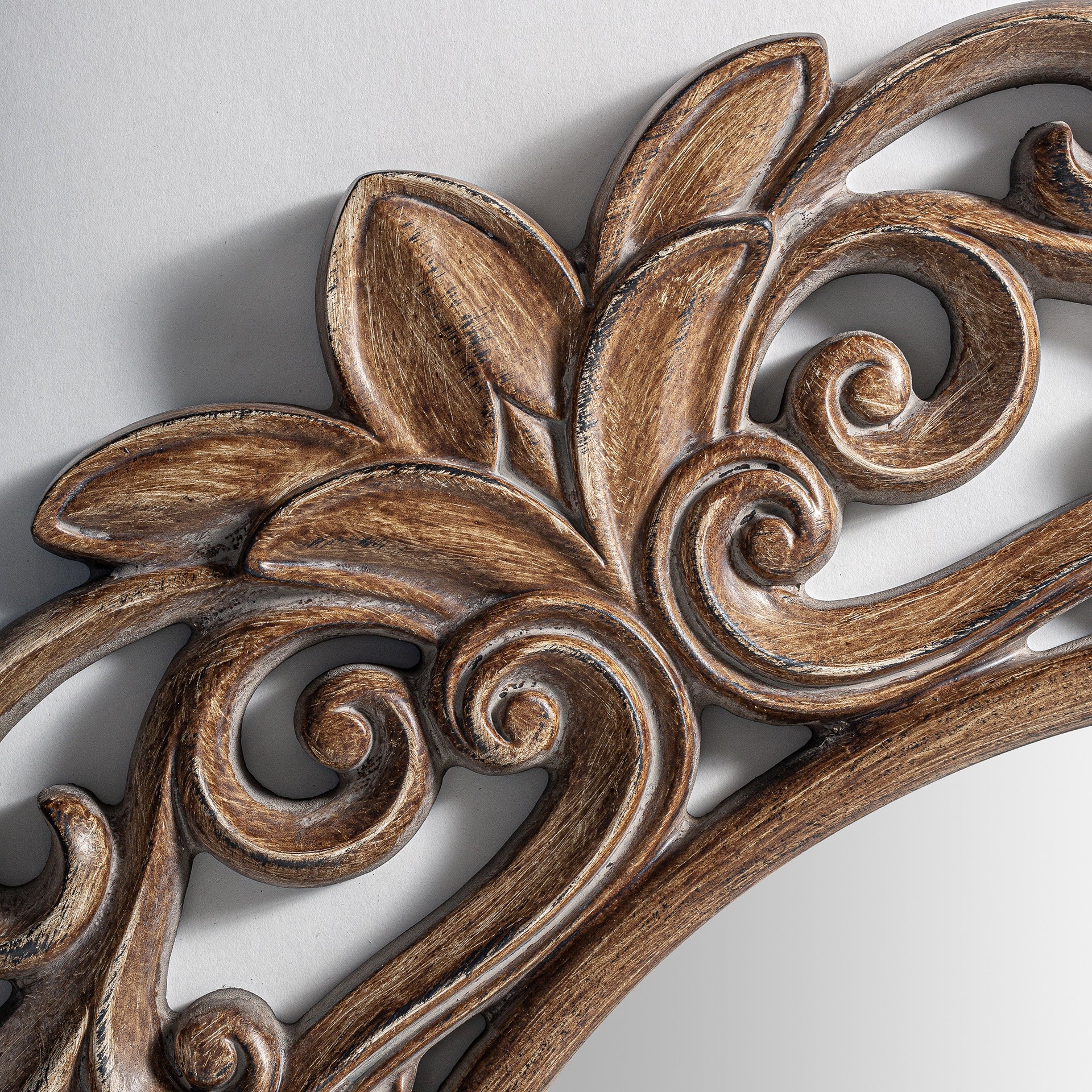 Miroir ornemental en resine marron | VICAL Blahe | REMO-HOME 3