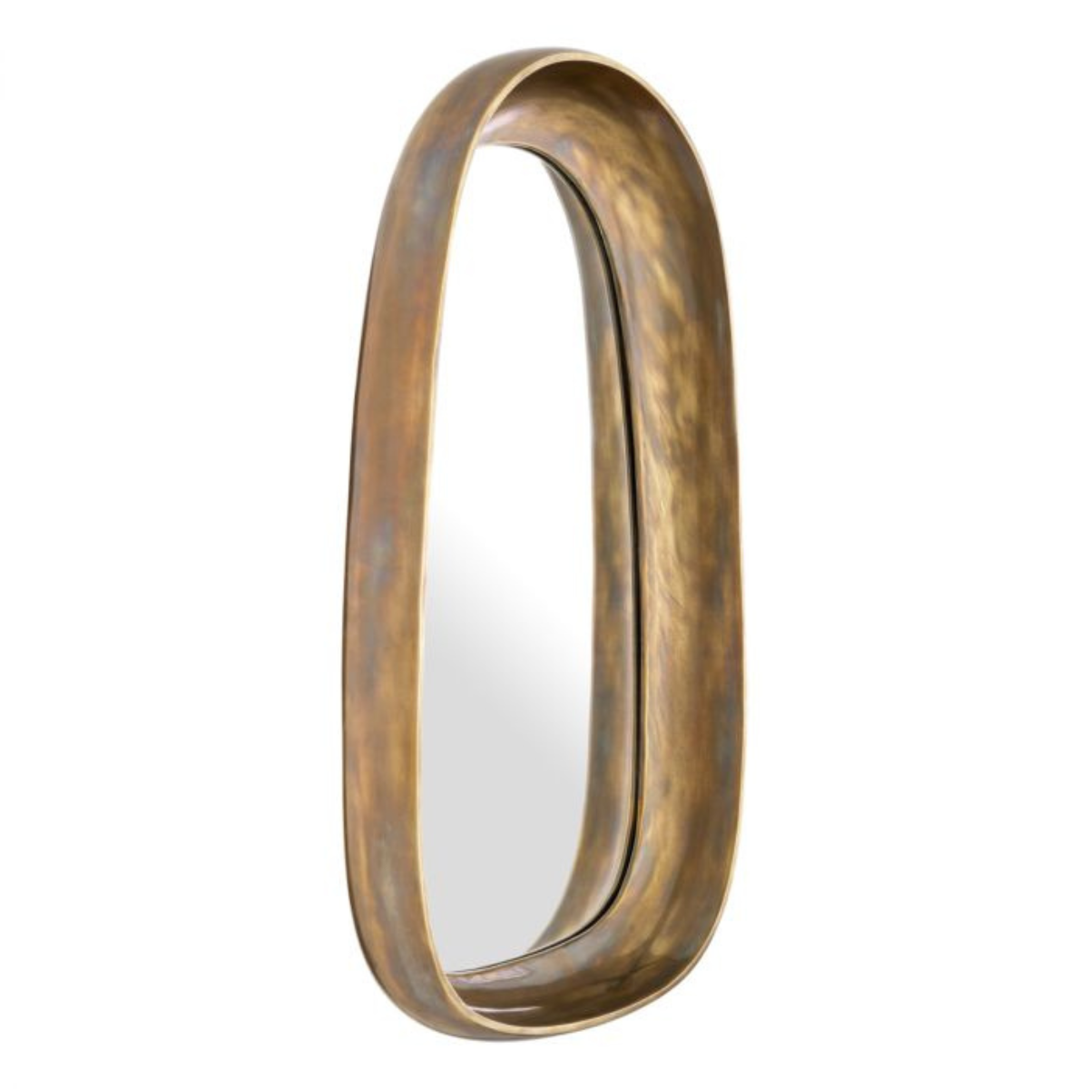 Miroir oval en laiton vieilli | Eichholtz Sandals L | REMO-HOME, mobilier et décoration d'intérieur