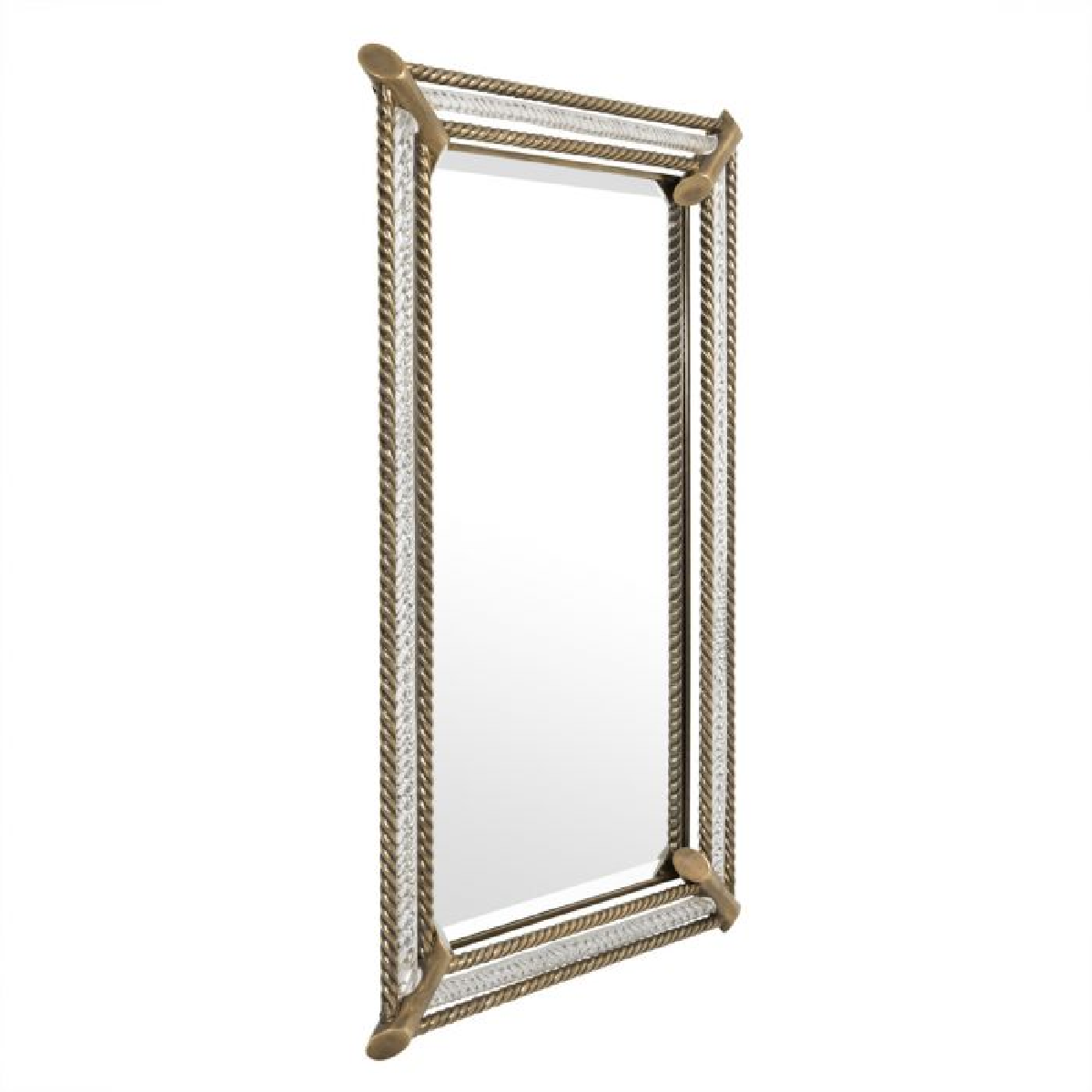 Miroir rectangulaire en laiton | Eichholtz Civita | REMO-HOME, mobilier et décoration d'intérieur