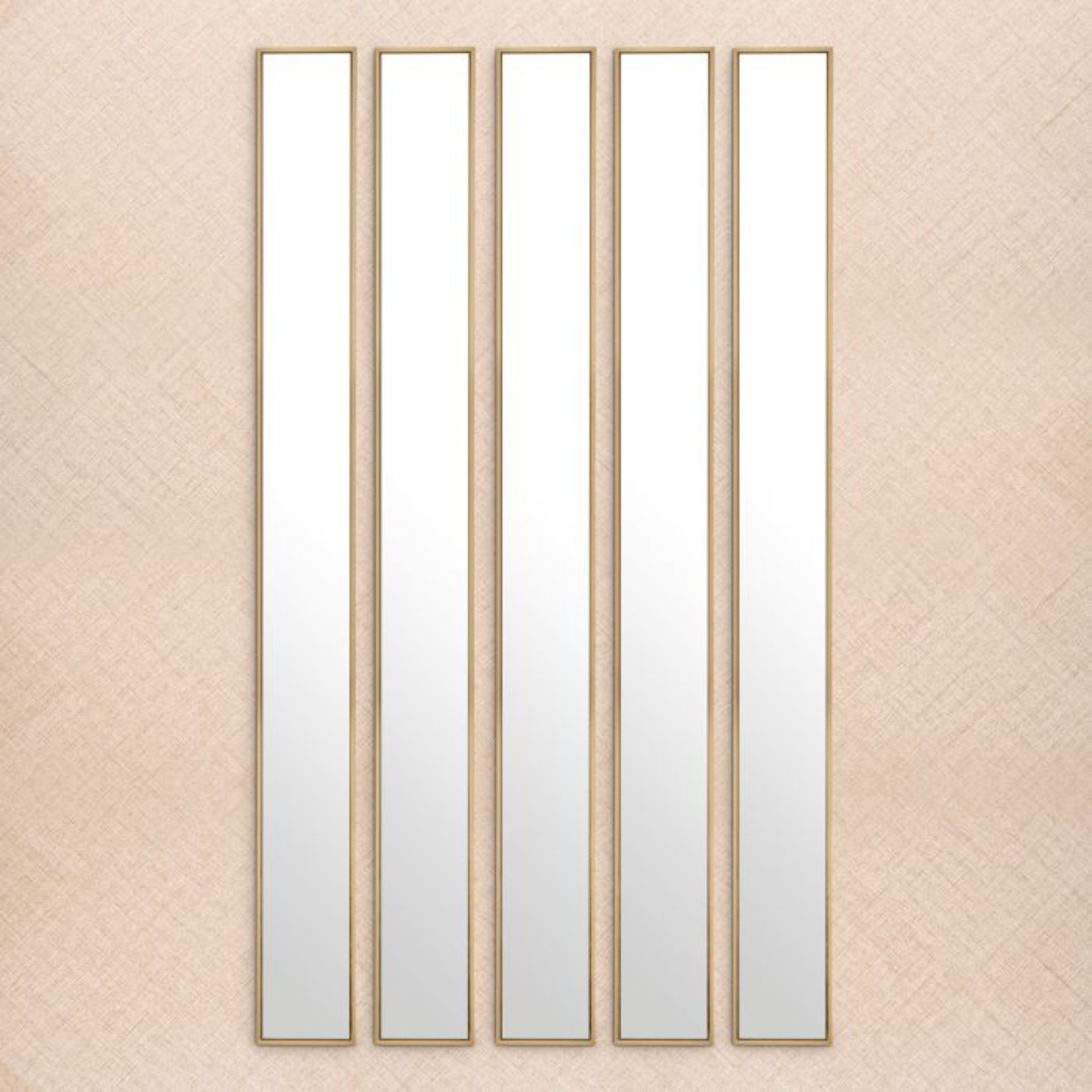 Miroir rectangulaire en laiton brossé | Eichholtz Redondo M | REMO-HOME, mobilier et décoration d'intérieur