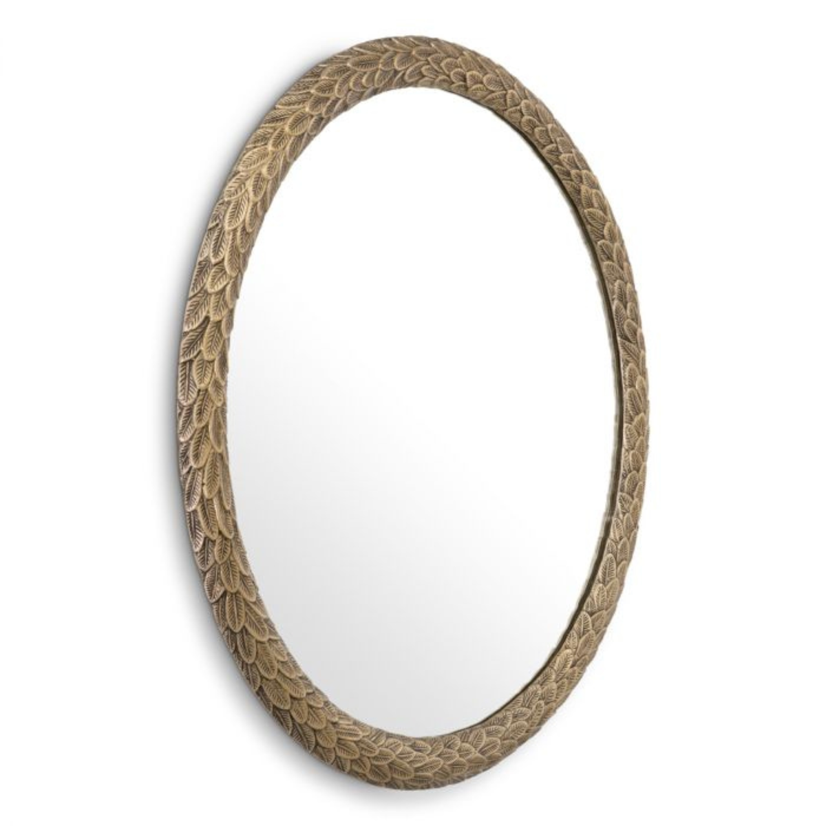 Miroir rond en laiton vieilli | Eichholtz Soave | REMO-HOME, mobilier et décoration d'intérieur