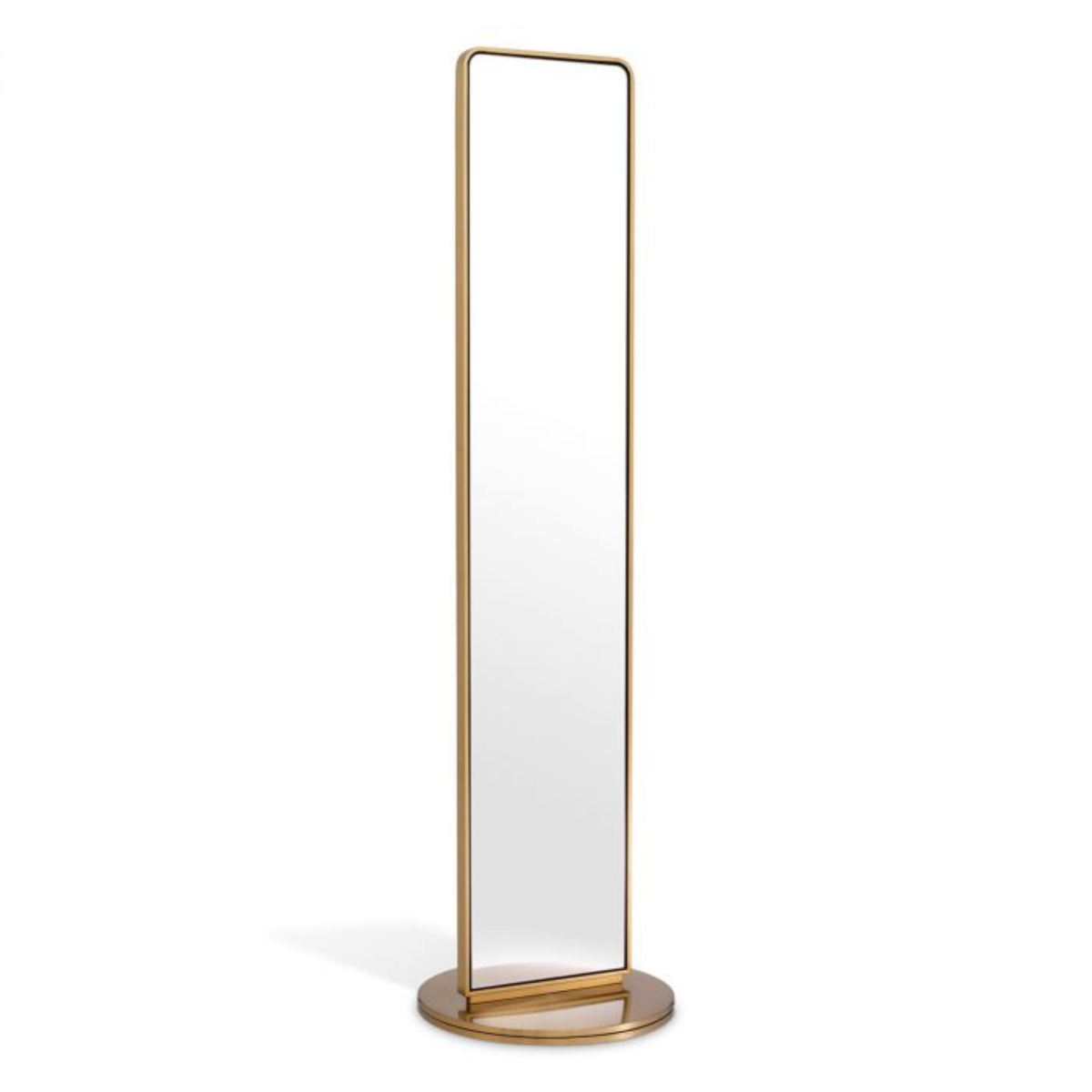 Miroir sur pied en laiton brossé | Eichholtz Novo | REMO-HOME, mobilier et décoration d'intérieur
