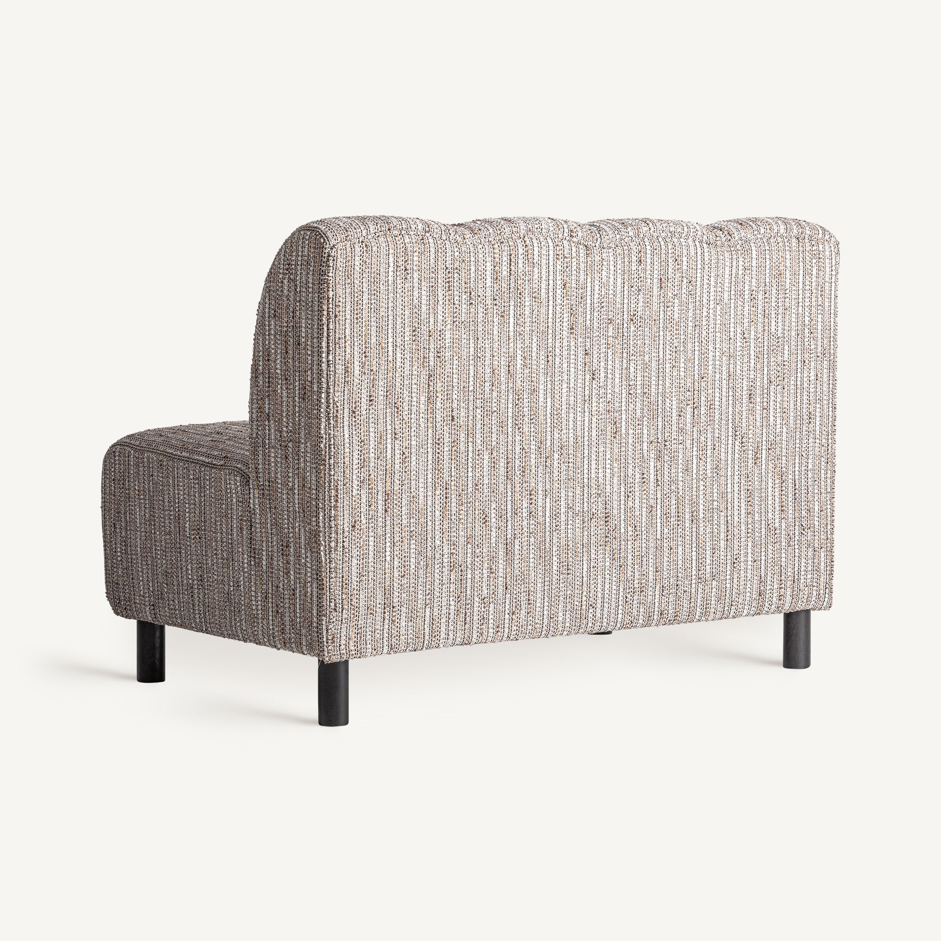 Module canapé central contemporain tissu moucheté | VICAL Berling | REMO-HOME, mobilier design et décoration d'intérieur