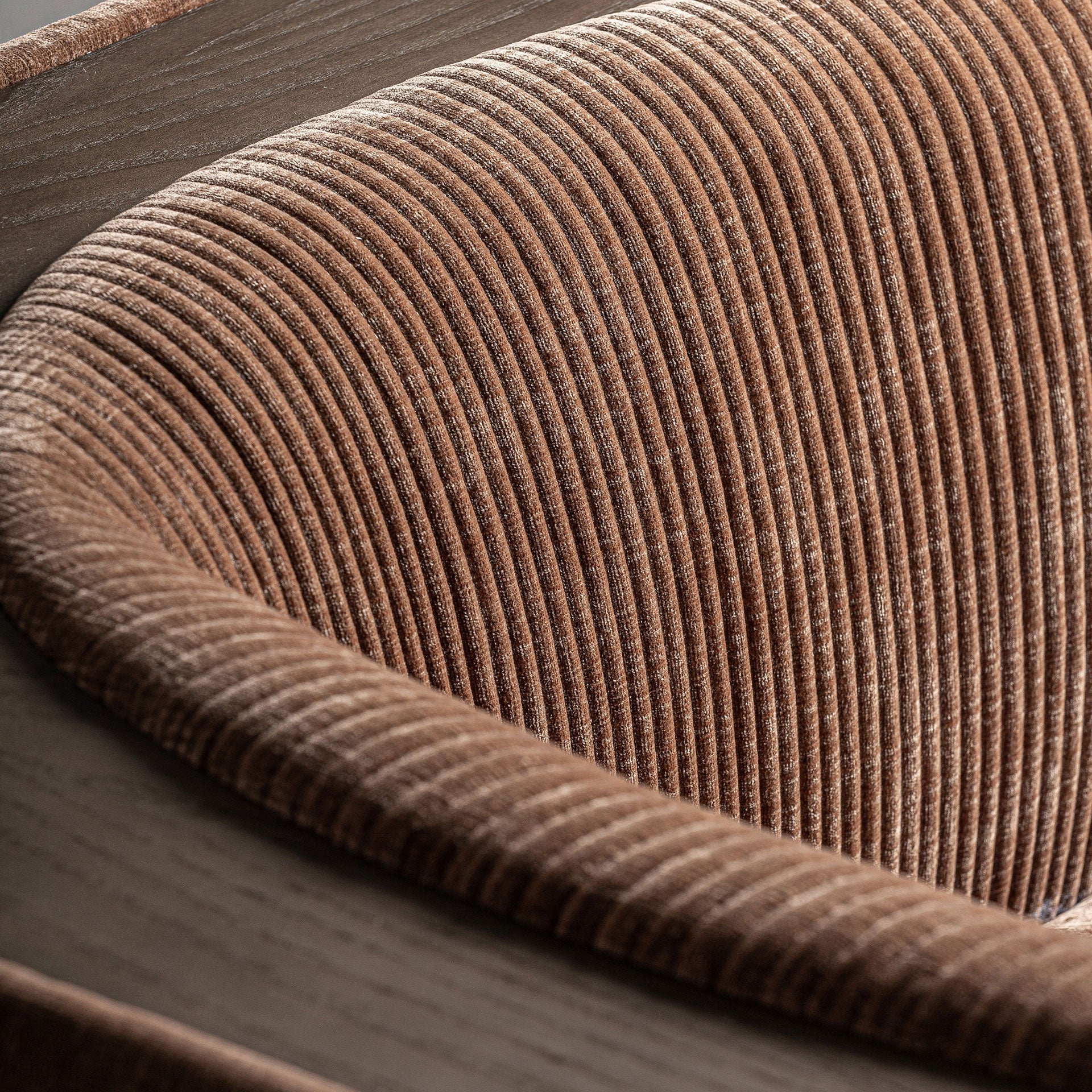 Module canapé d'angle compact polyester marron | VICAL Trevic | REMO-HOME, mobilier design et décoration d'intérieur