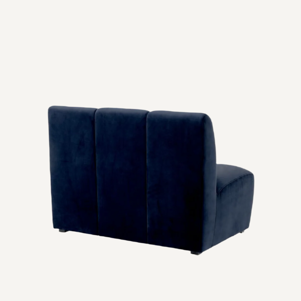 Module central en velours bleu nuit | Eichholtz Lando | REMO-HOME, mobilier et décoration d'intérieur