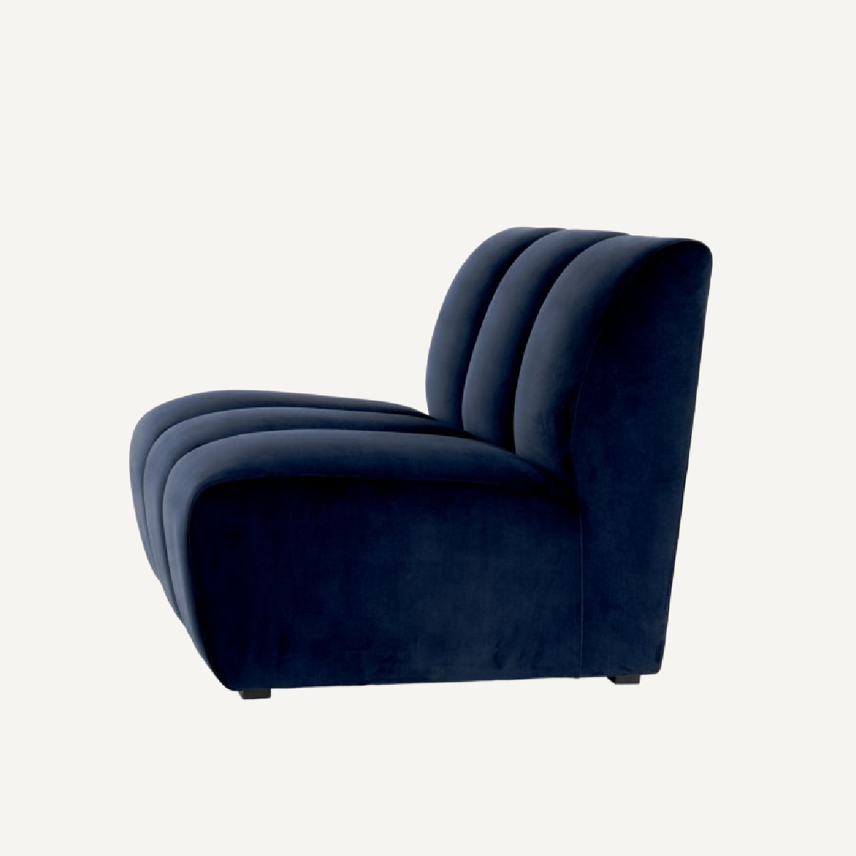 Module central en velours bleu nuit | Eichholtz Lando | REMO-HOME, mobilier et décoration d'intérieur