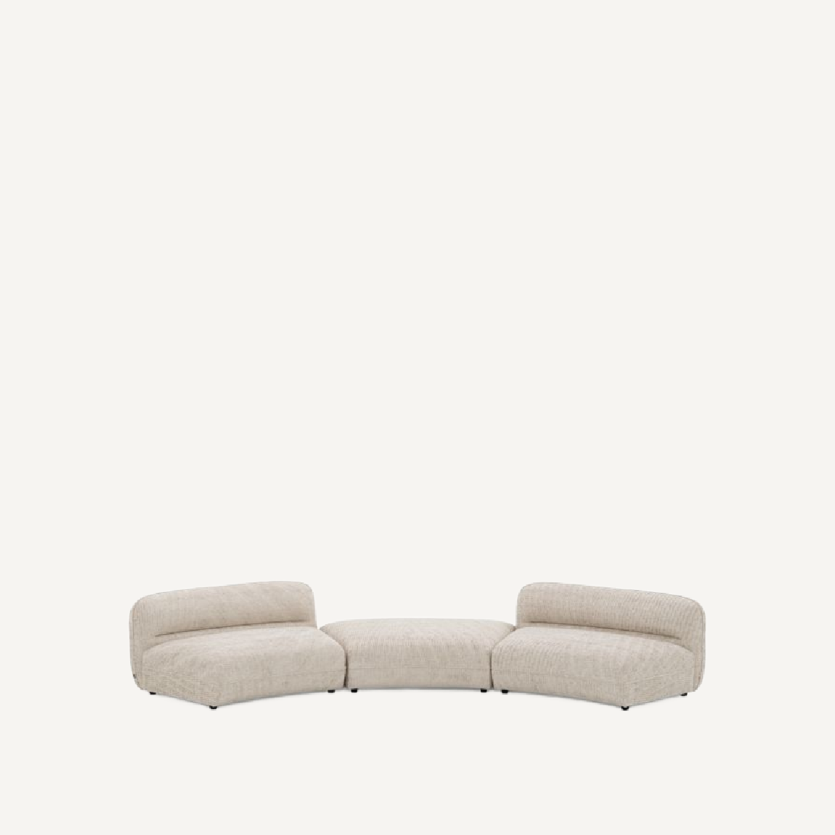 Module central modulable en tissu beige | Eichholtz Grand Avenue | REMO-HOME, mobilier et décoration d'intérieur