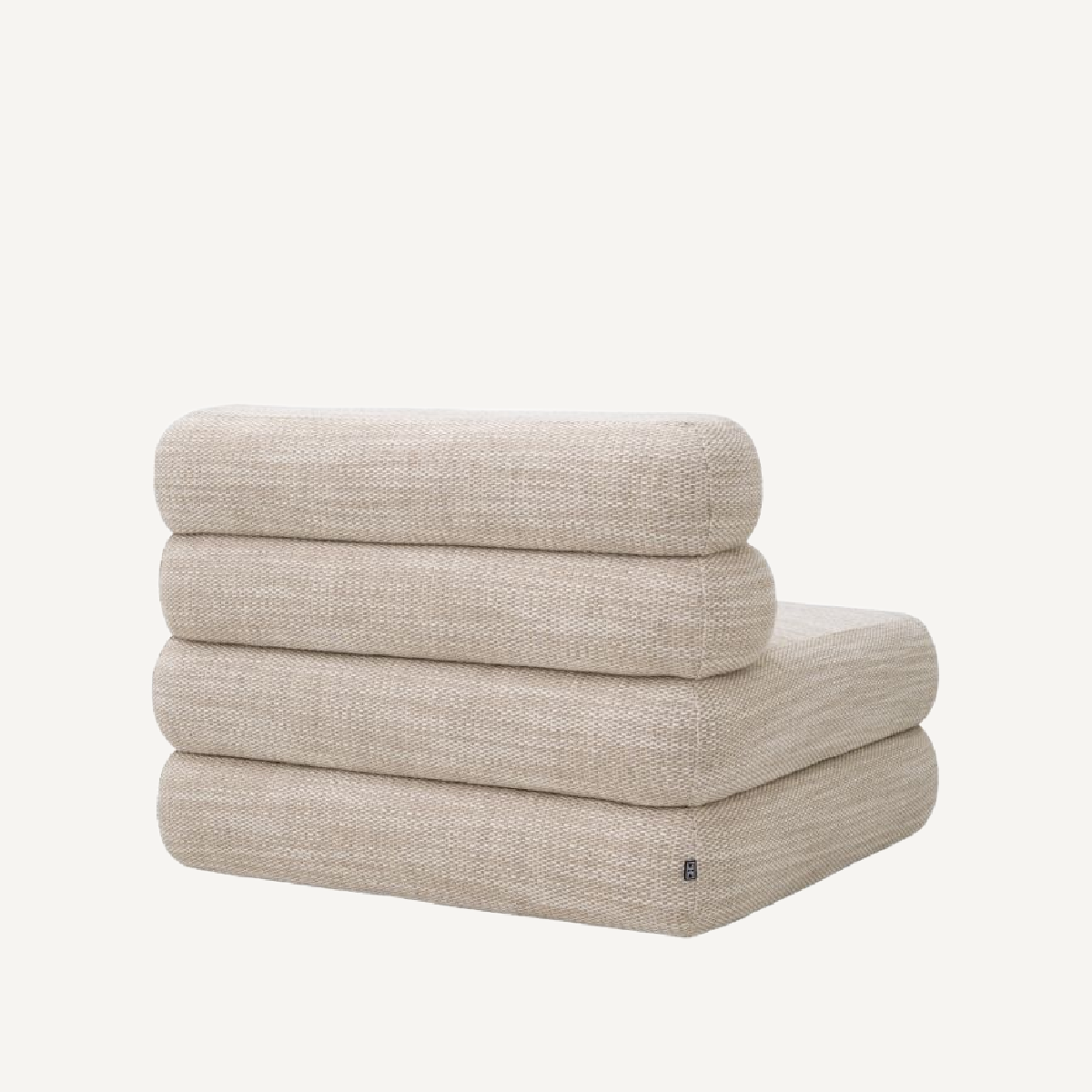Module central modulable en tissu sable | Eichholtz Malaga | REMO-HOME, mobilier et décoration d'intérieur