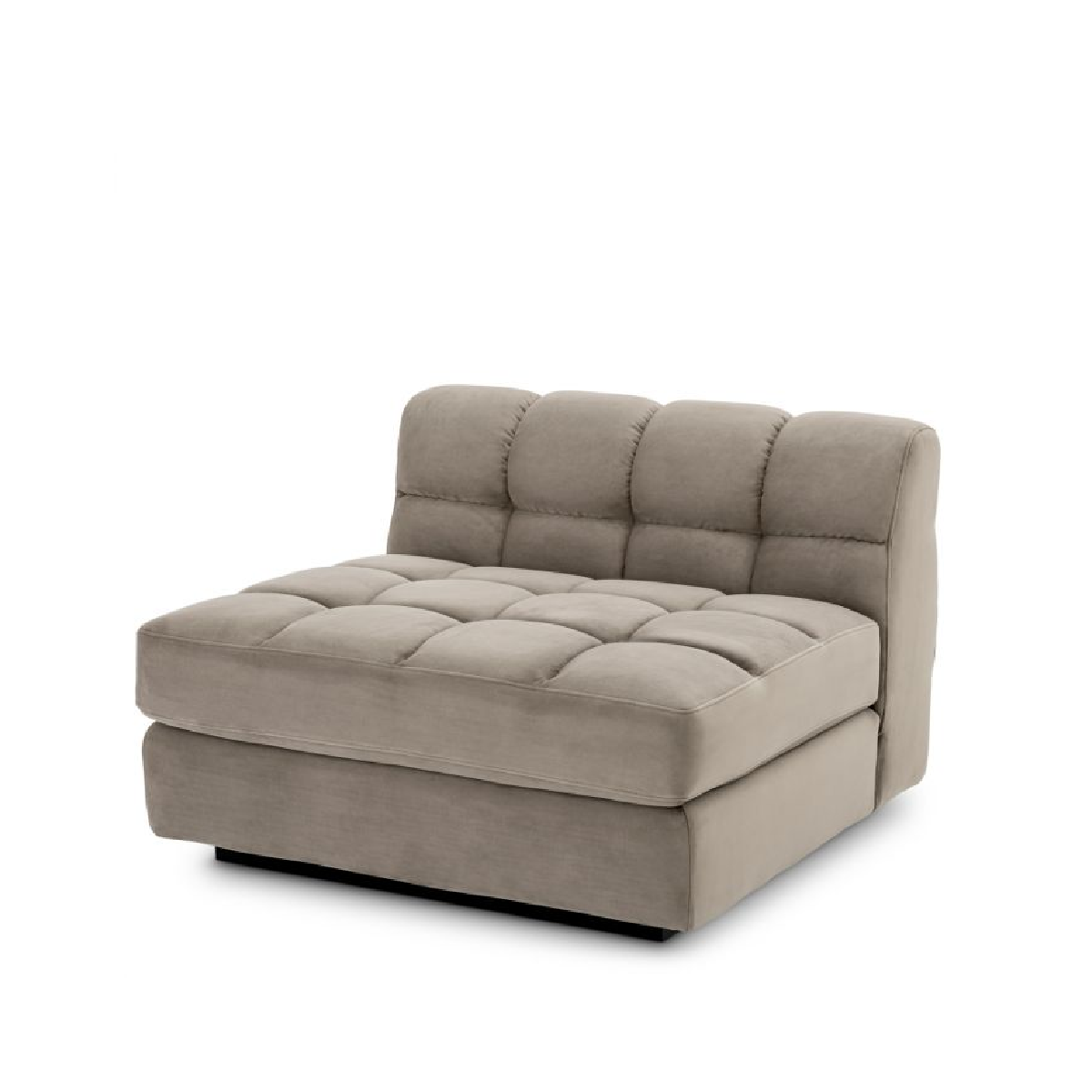 Module central modulable en velours greige | Eichholtz Dean | REMO-HOME, mobilier et décoration d'intérieur