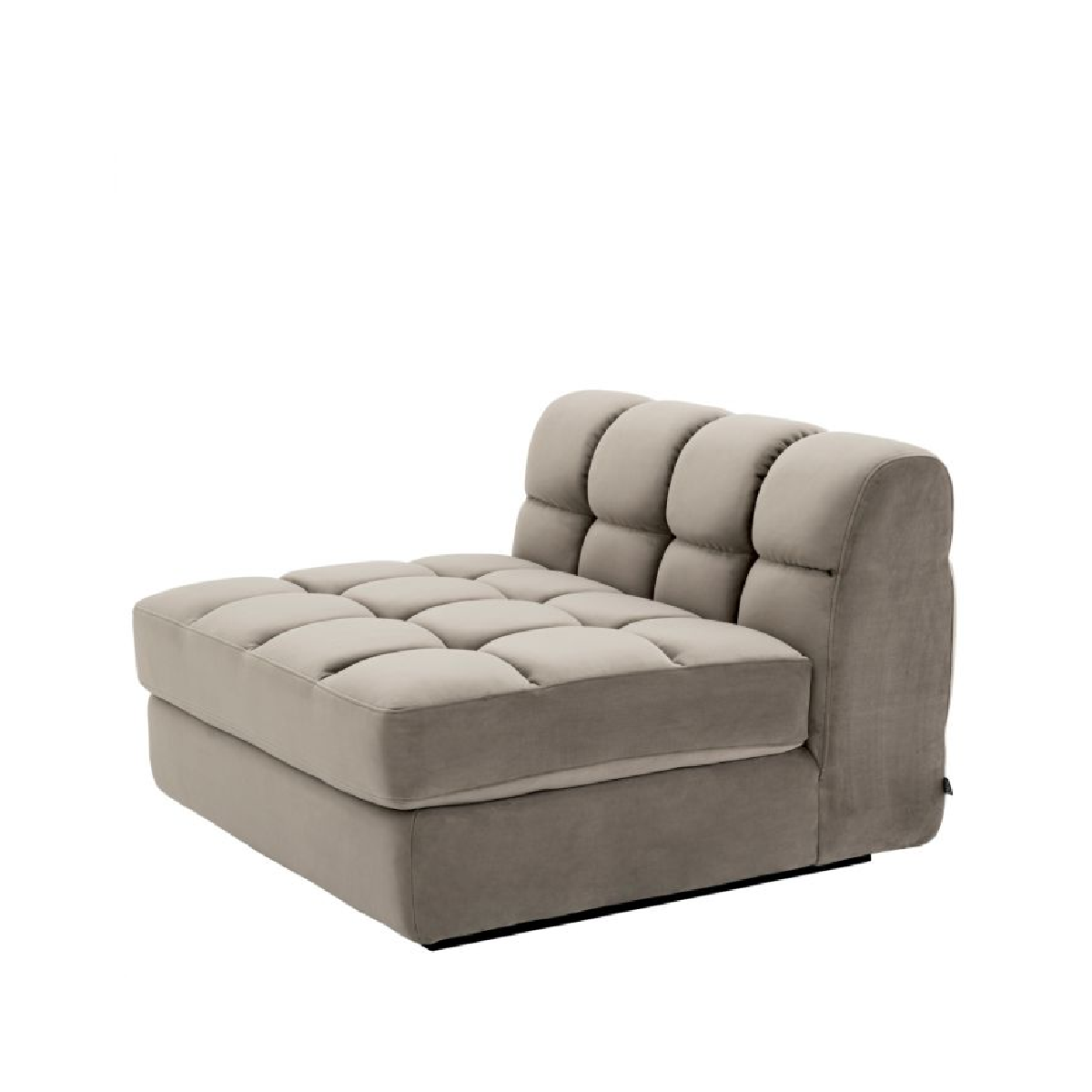 Module central modulable en velours greige | Eichholtz Dean | REMO-HOME, mobilier et décoration d'intérieur