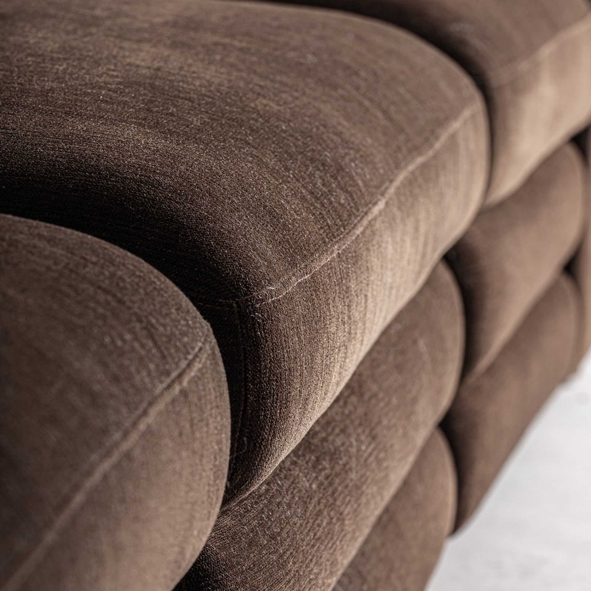 Module d'angle canapé tissu marron | VICAL Alfter | REMO-HOME, mobilier design et décoration d'intérieur